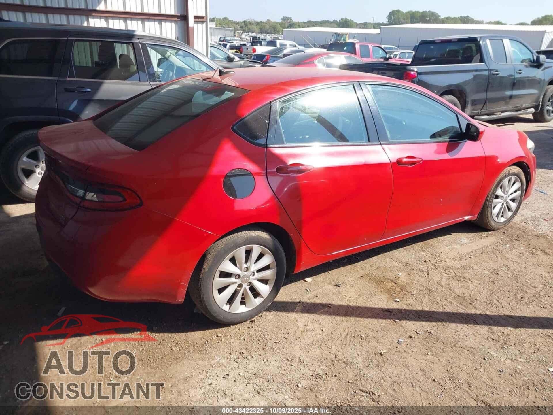 DODGE DART 2014 - 1C3CDFBB5ED859897
