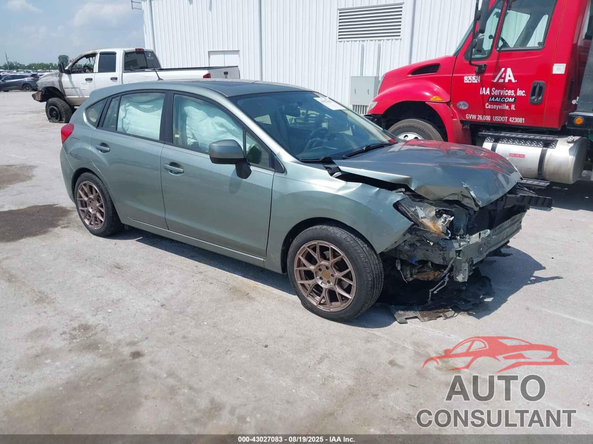 SUBARU IMPREZA 2014 - JF1GPAD69EH285973