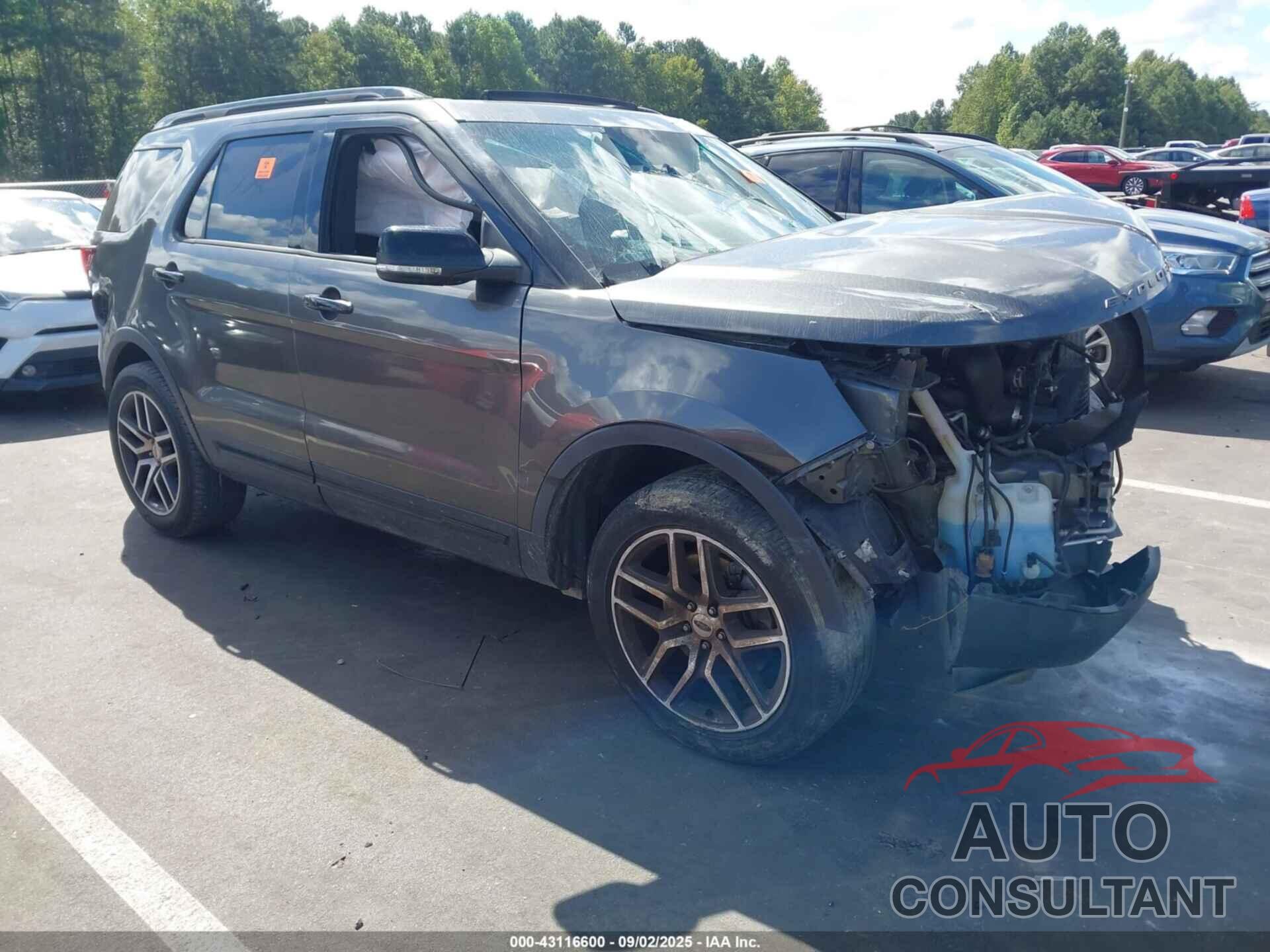 FORD EXPLORER 2017 - 1FM5K8GT4HGA73191