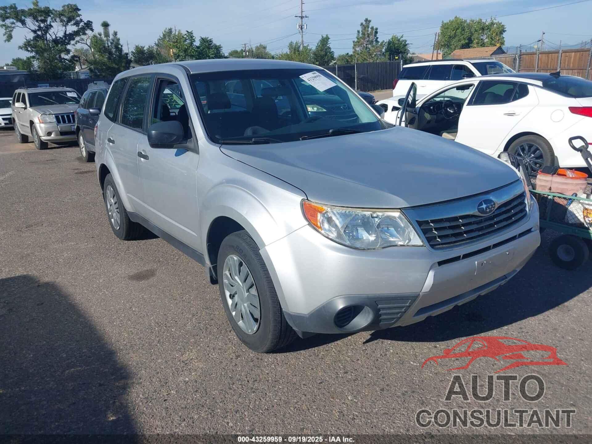 SUBARU FORESTER 2009 - JF2SH61609H759805