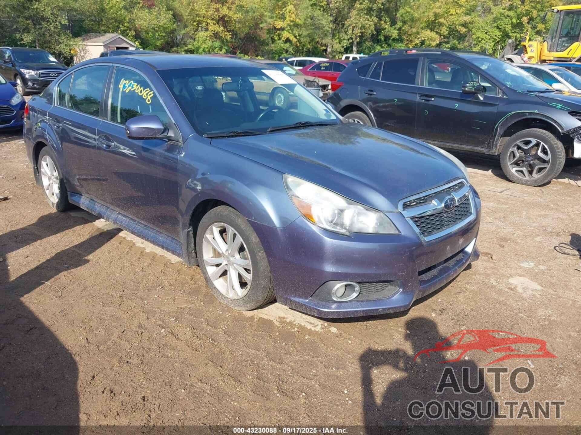 SUBARU LEGACY 2013 - 4S3BMDJ62D2009610