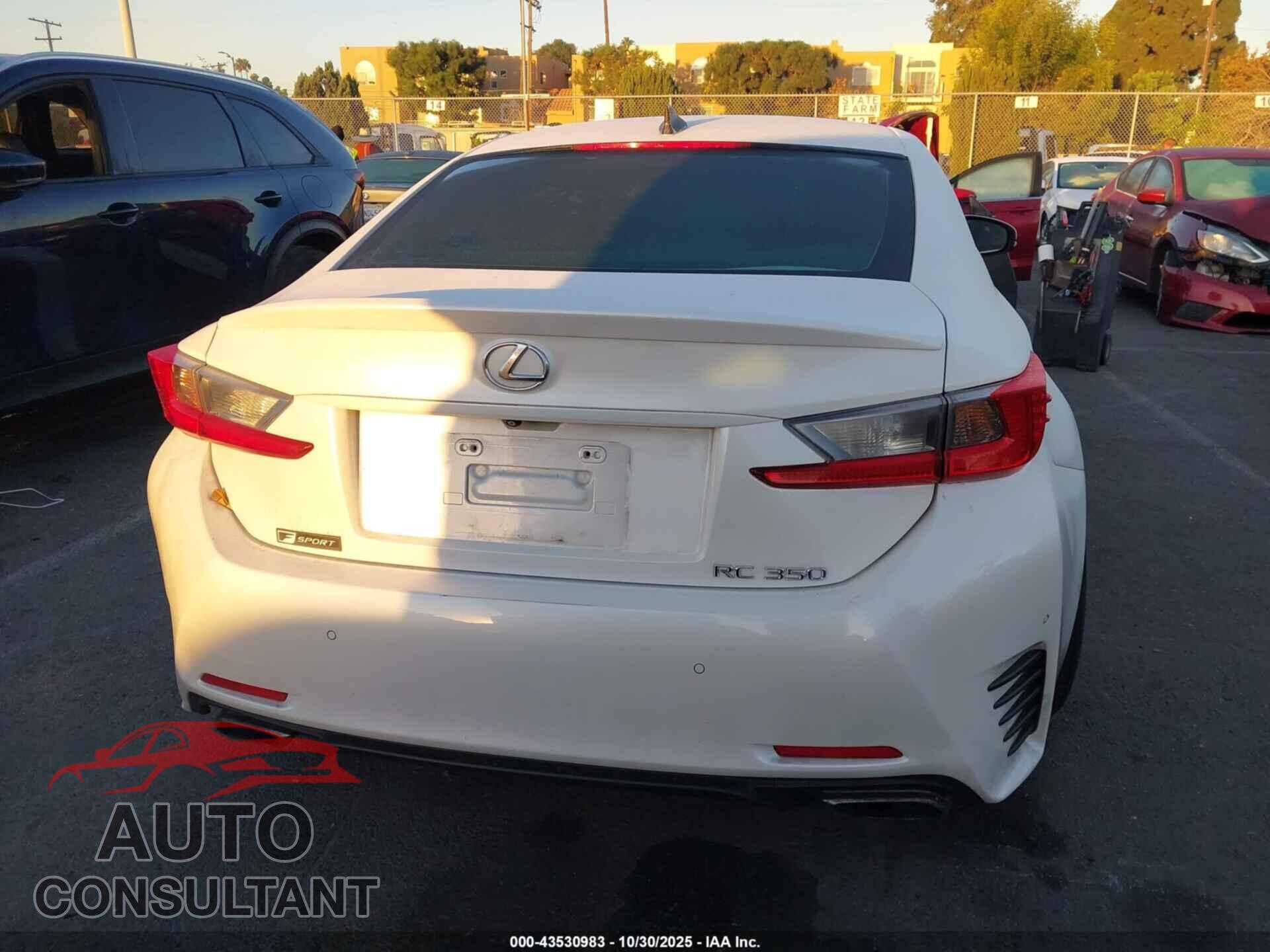 LEXUS RC 350 2015 - JTHHE5BC4F5000893