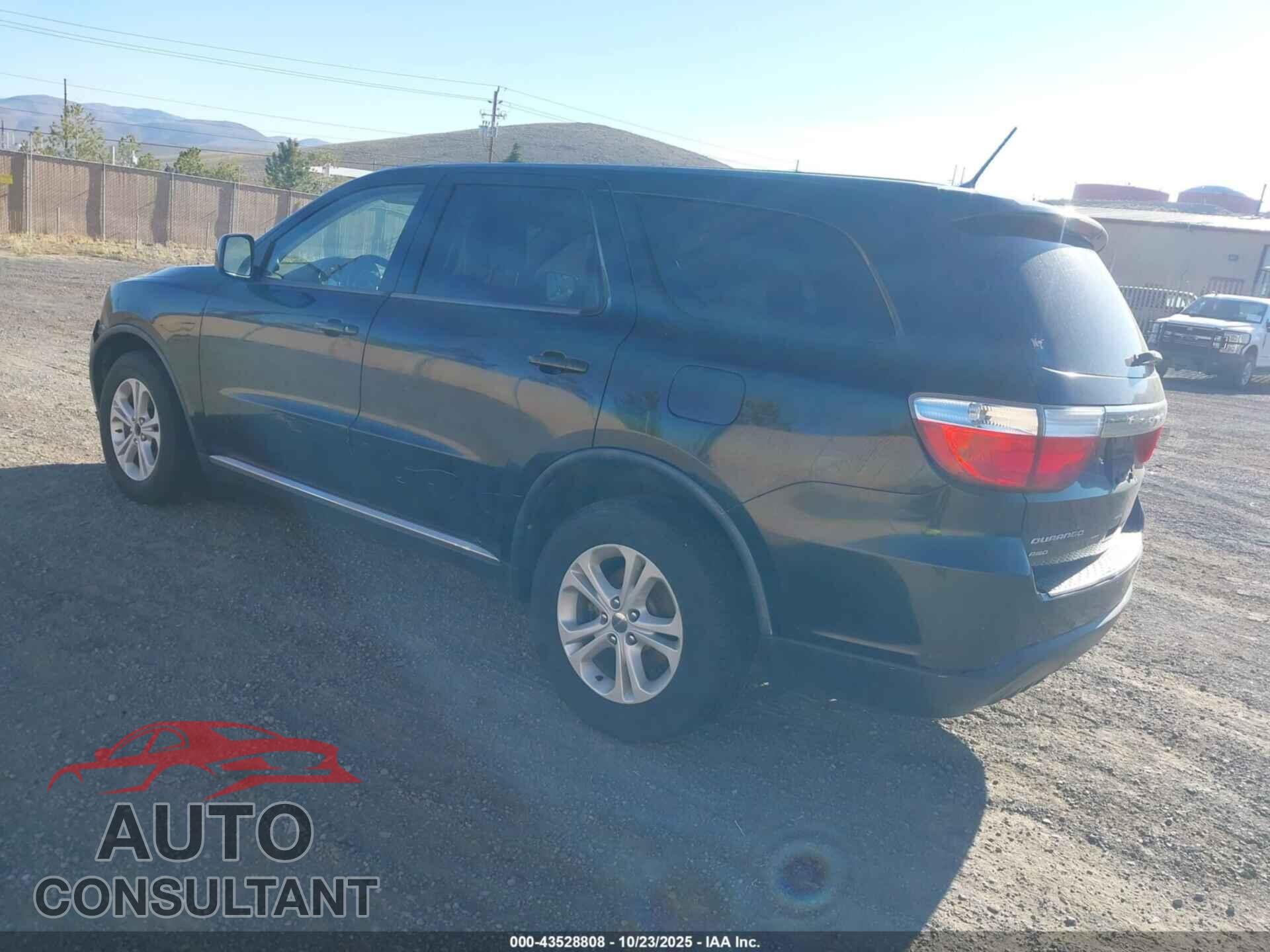 DODGE DURANGO 2012 - 1C4RDJAG3CC112646