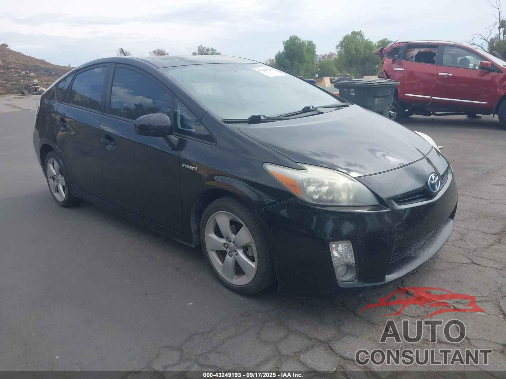 TOYOTA PRIUS 2010 - JTDKN3DUXA0002896