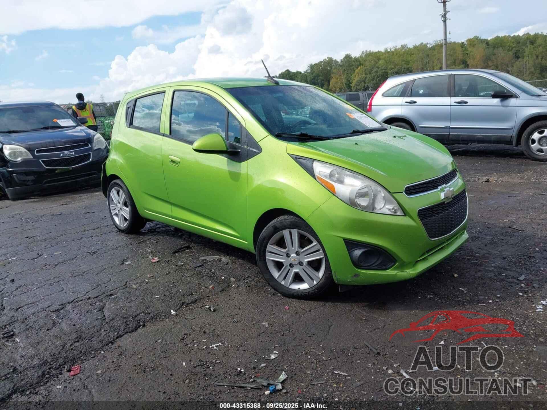 CHEVROLET SPARK 2014 - KL8CB6S97EC512293
