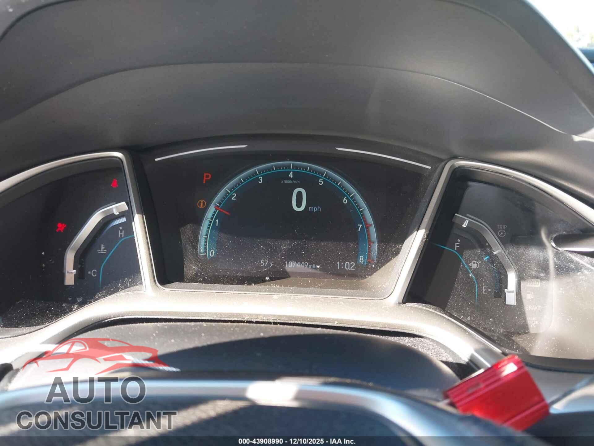 HONDA CIVIC 2017 - 19XFC2F71HE227265