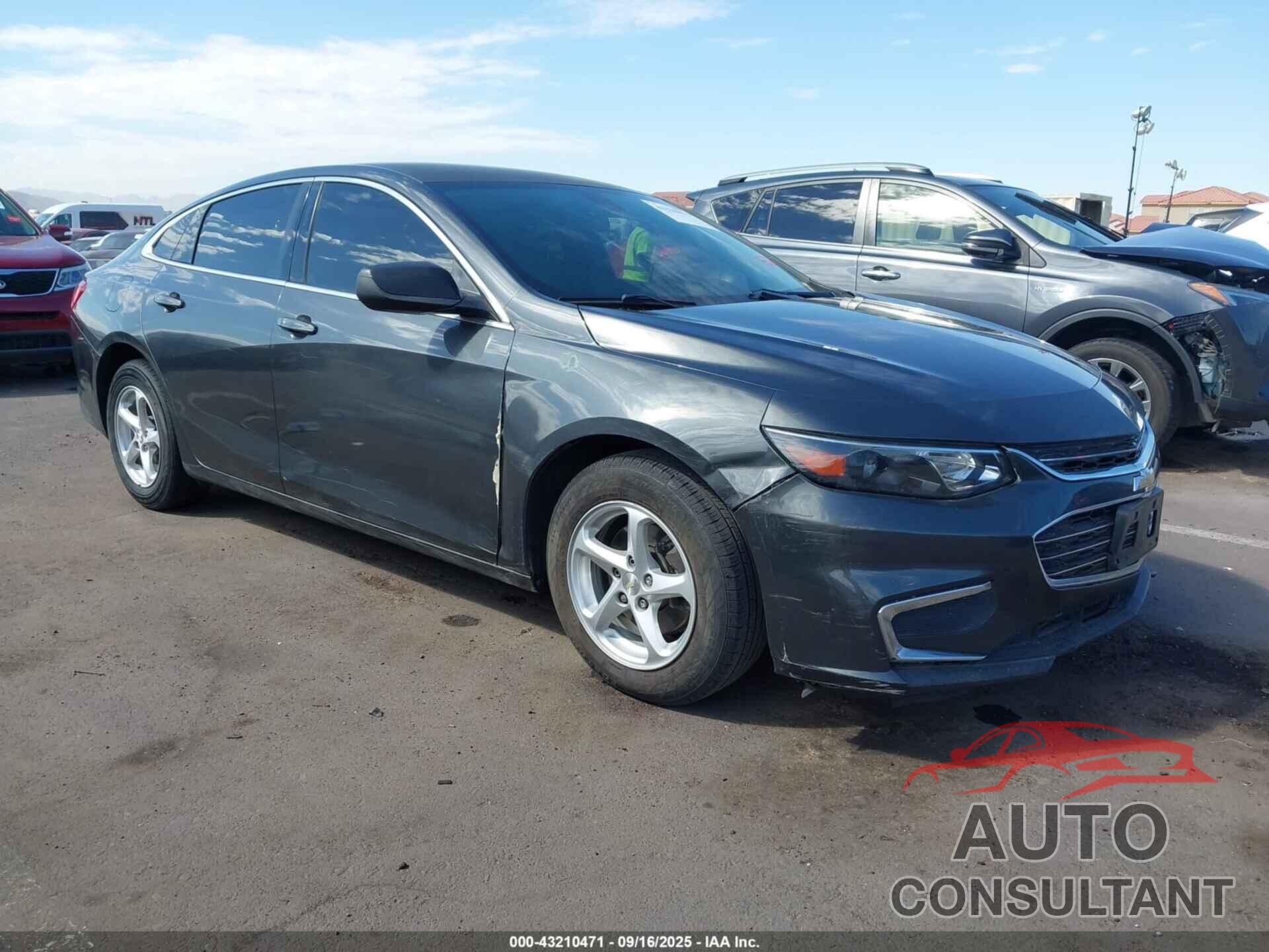 CHEVROLET MALIBU 2017 - 1G1ZB5ST5HF289044