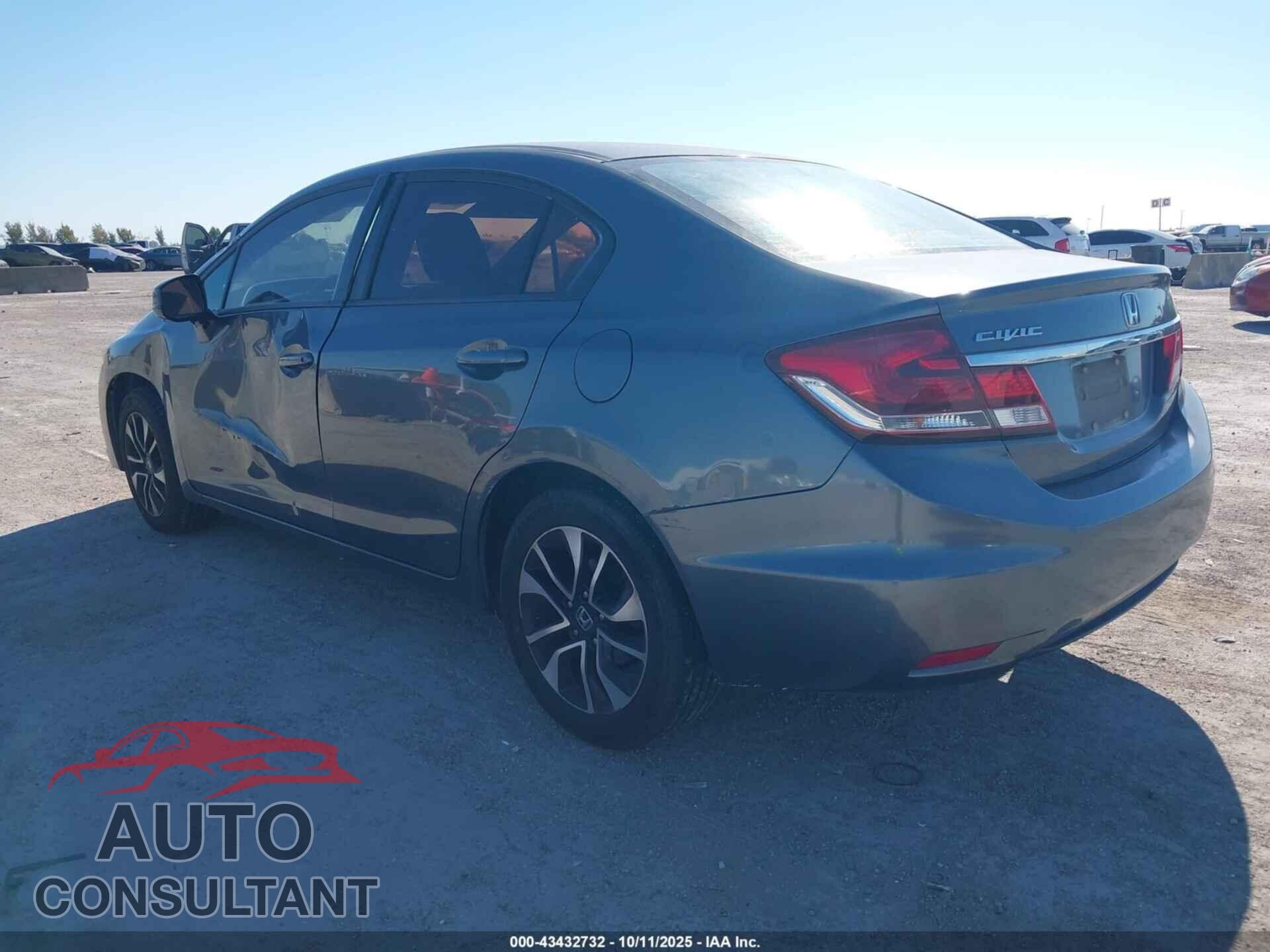 HONDA CIVIC 2013 - 19XFB2F86DE019808