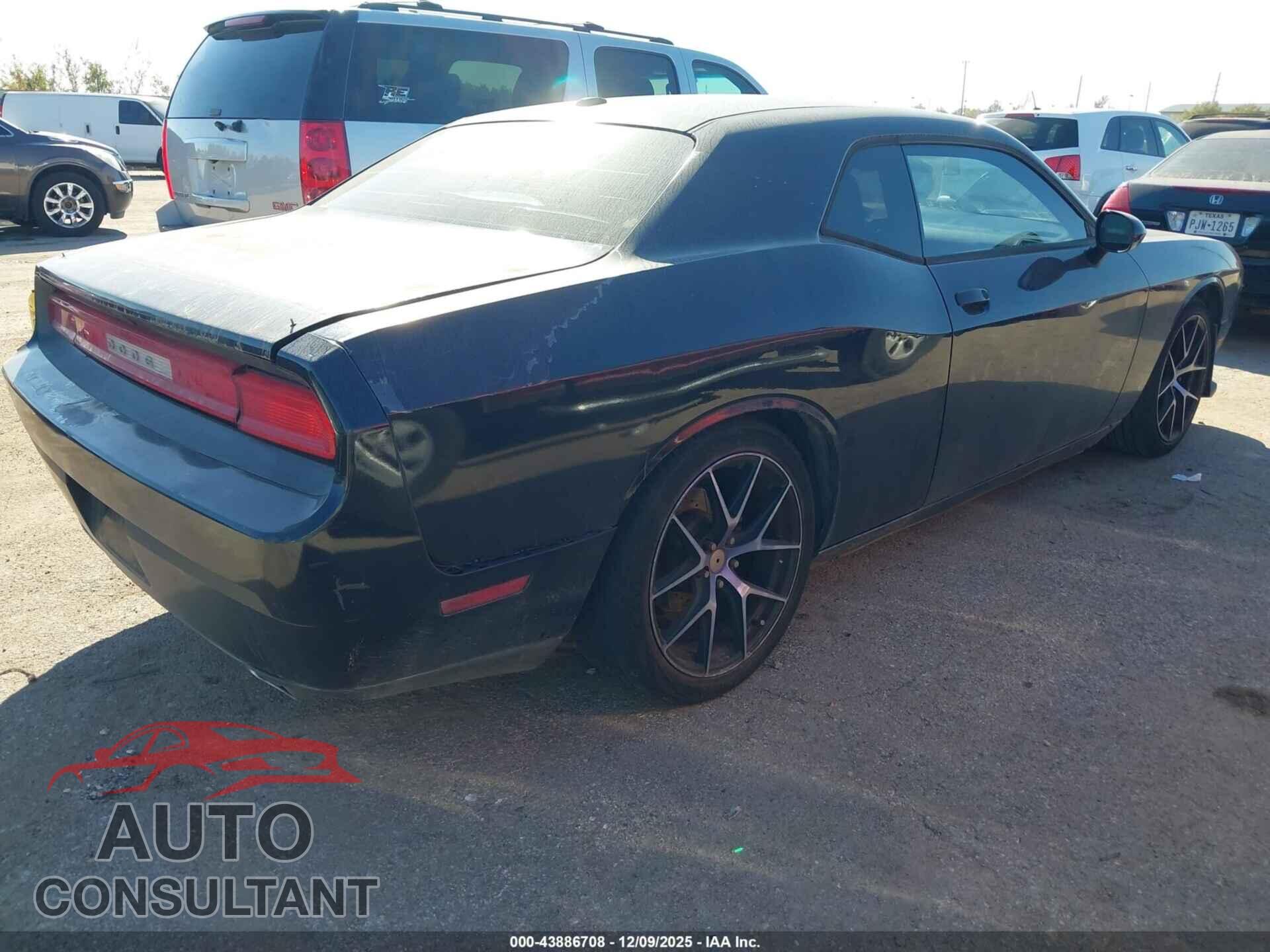 DODGE CHALLENGER 2012 - 2C3CDYAGXCH285967