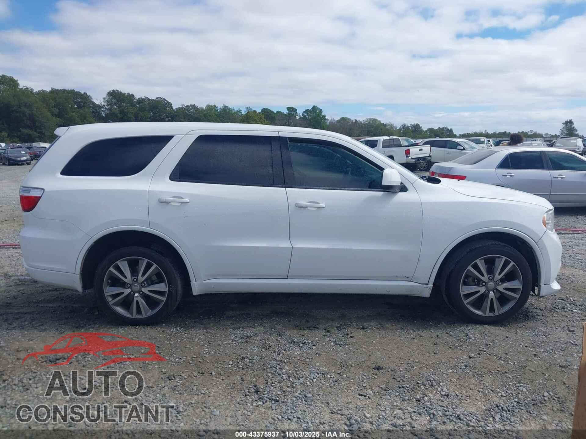 DODGE DURANGO 2013 - 1C4RDJAG8DC667514