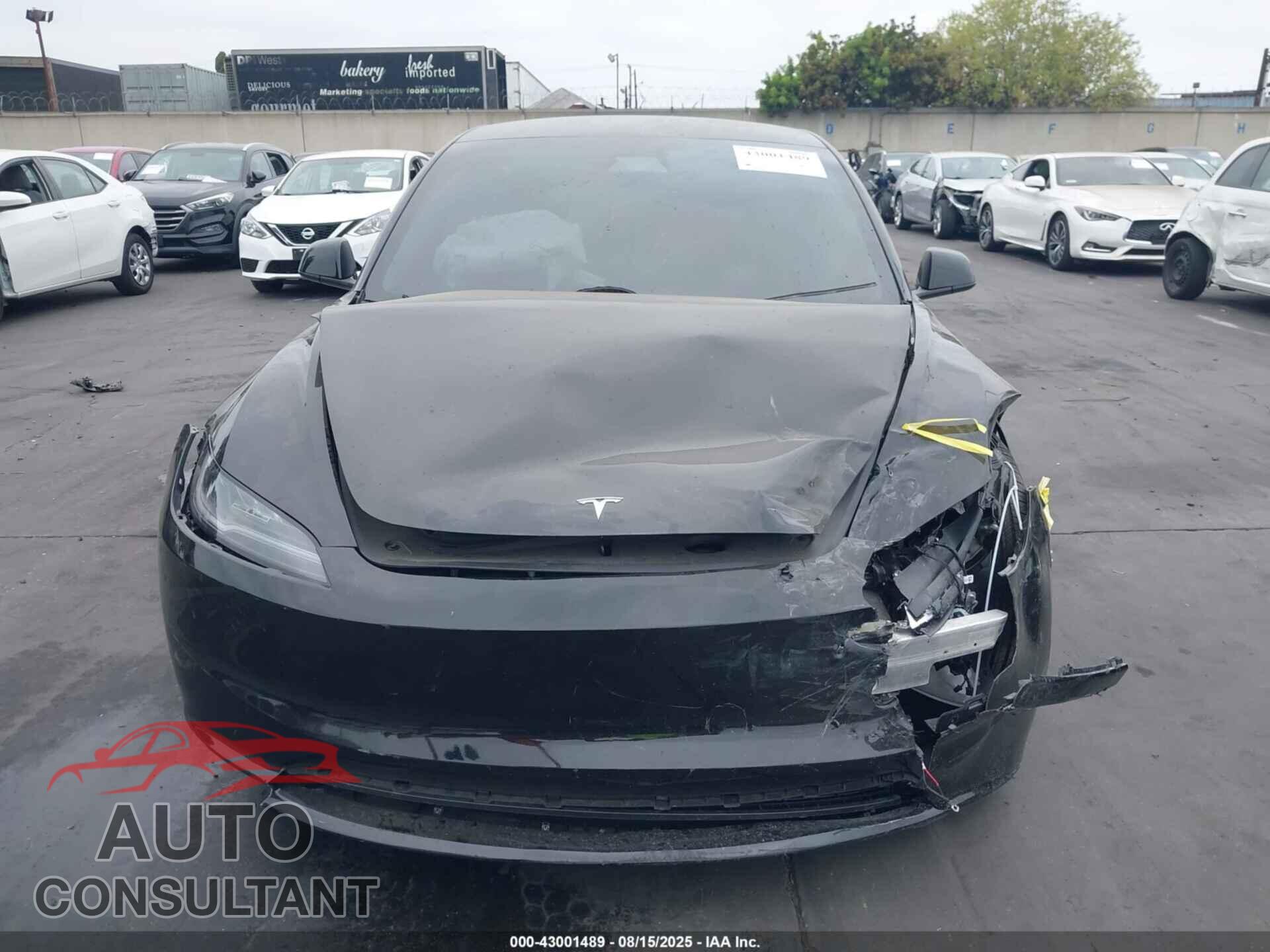 TESLA MODEL 3 2025 - 5YJ3E1EA0SF982154