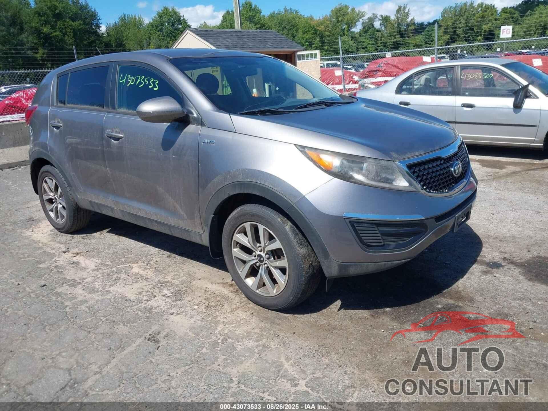KIA SPORTAGE 2015 - KNDPBCAC2F7682866