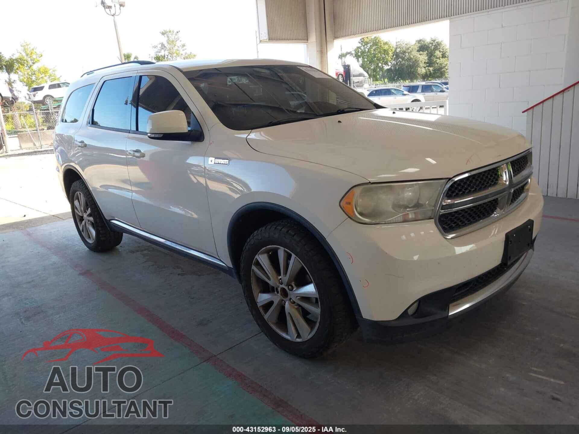 DODGE DURANGO 2012 - 1C4RDJDG4CC247808