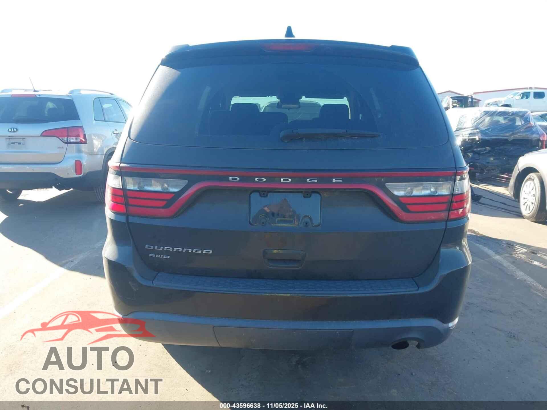 DODGE DURANGO 2015 - 1C4RDJAG8FC223598