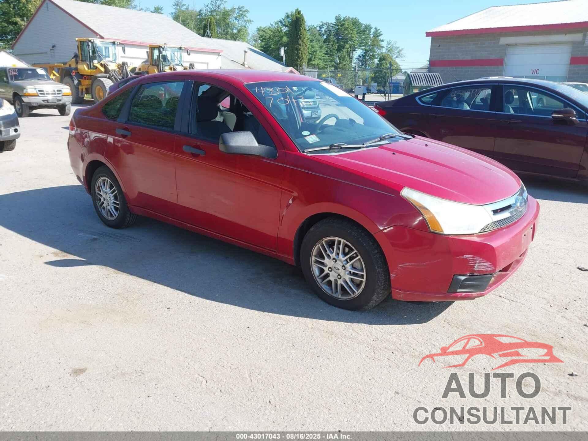 FORD FOCUS 2009 - 1FAHP35N59W237426