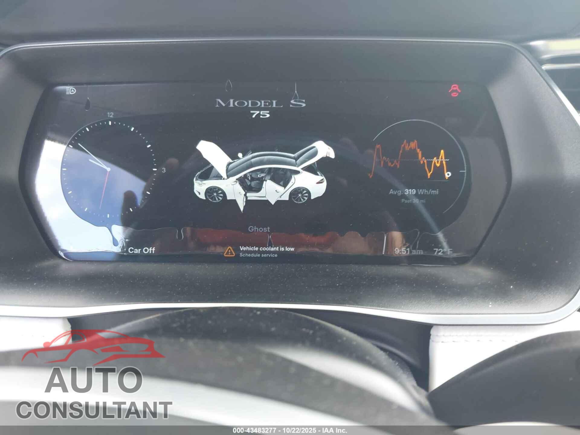 TESLA MODEL S 2017 - 5YJSA1E18HF206273