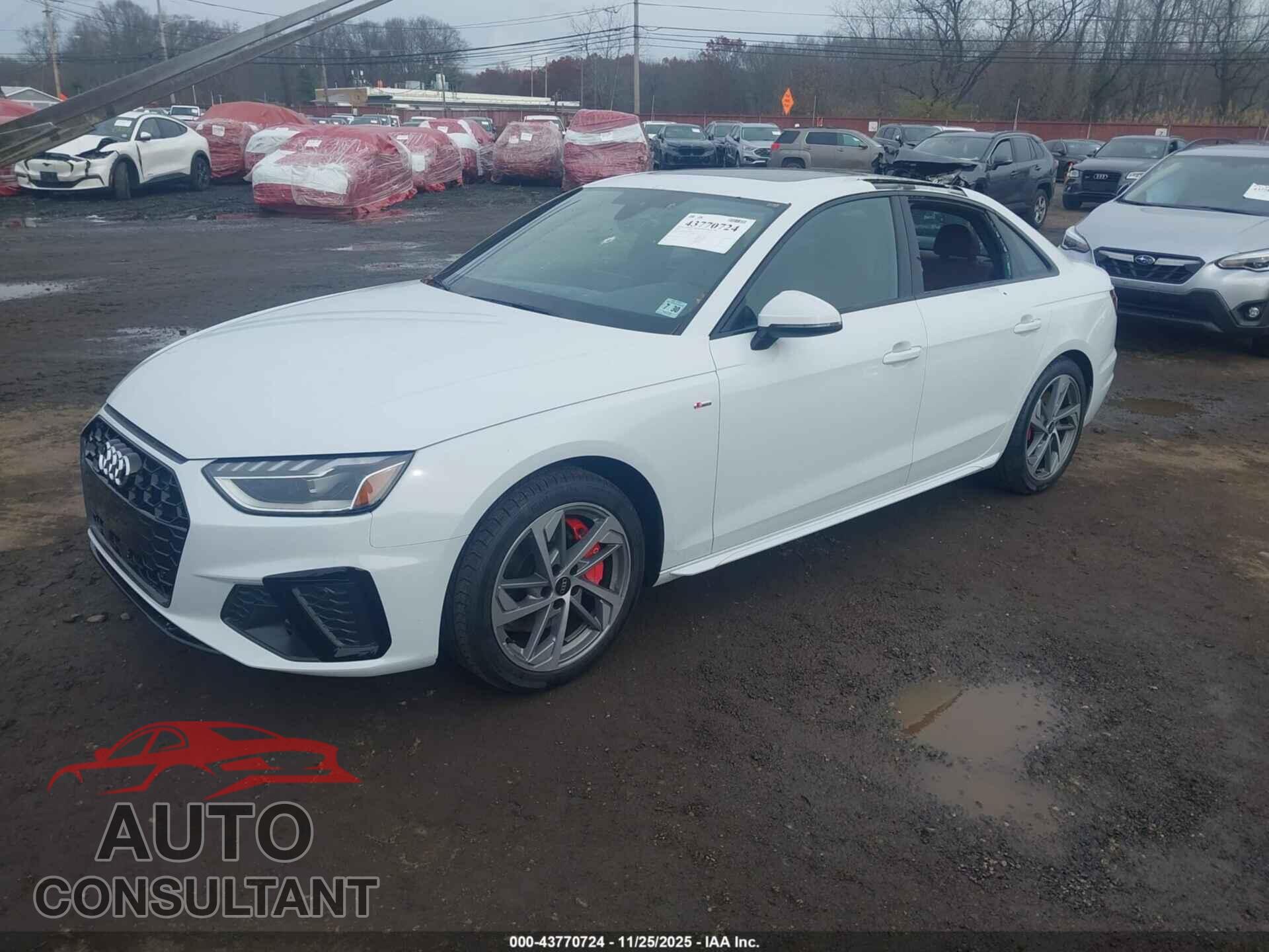 AUDI A4 2025 - WAUDAAF45SN000173