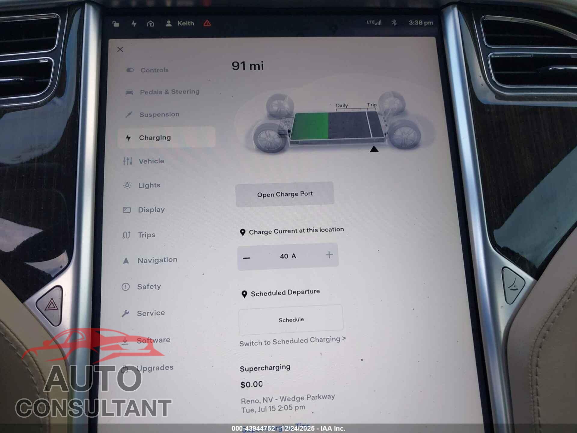 TESLA MODEL S 2013 - 5YJSA1CN7DFP04531