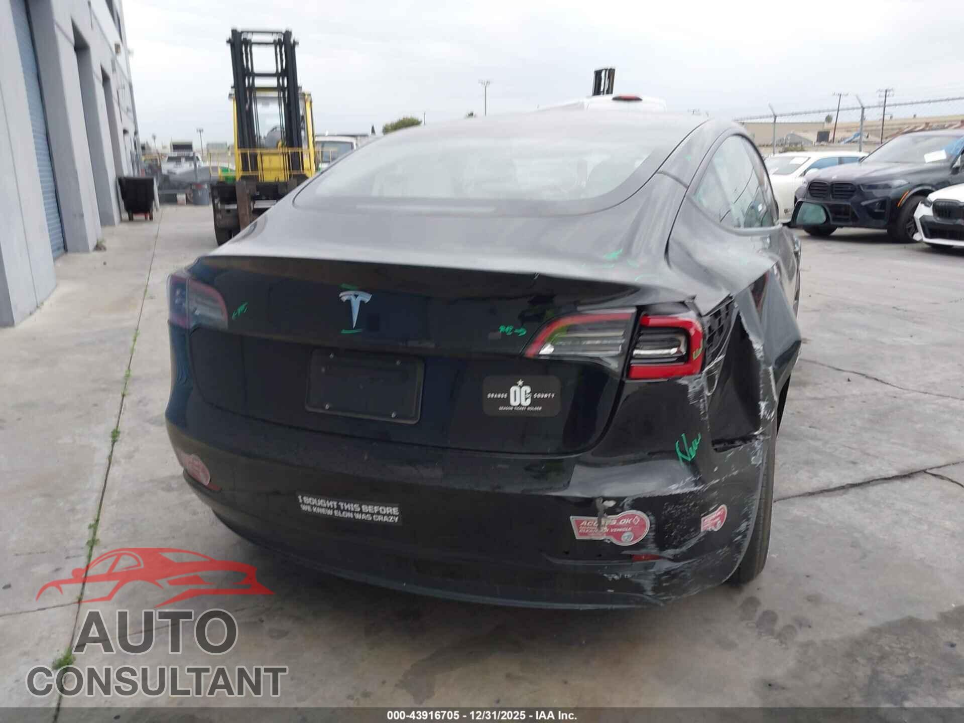 TESLA MODEL 3 2023 - 5YJ3E1EA0PF468103