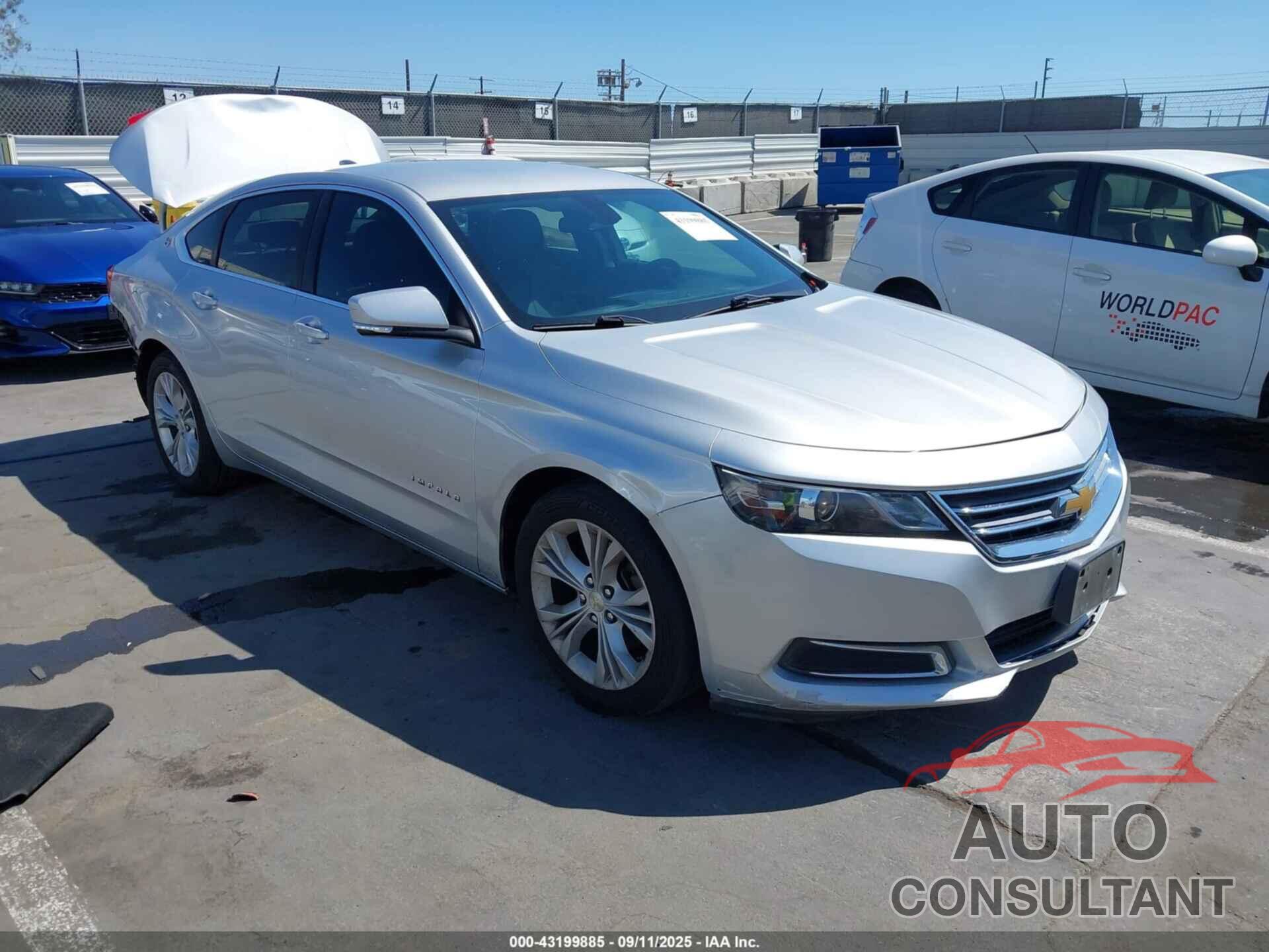CHEVROLET IMPALA 2015 - 2G1125S38F9199986