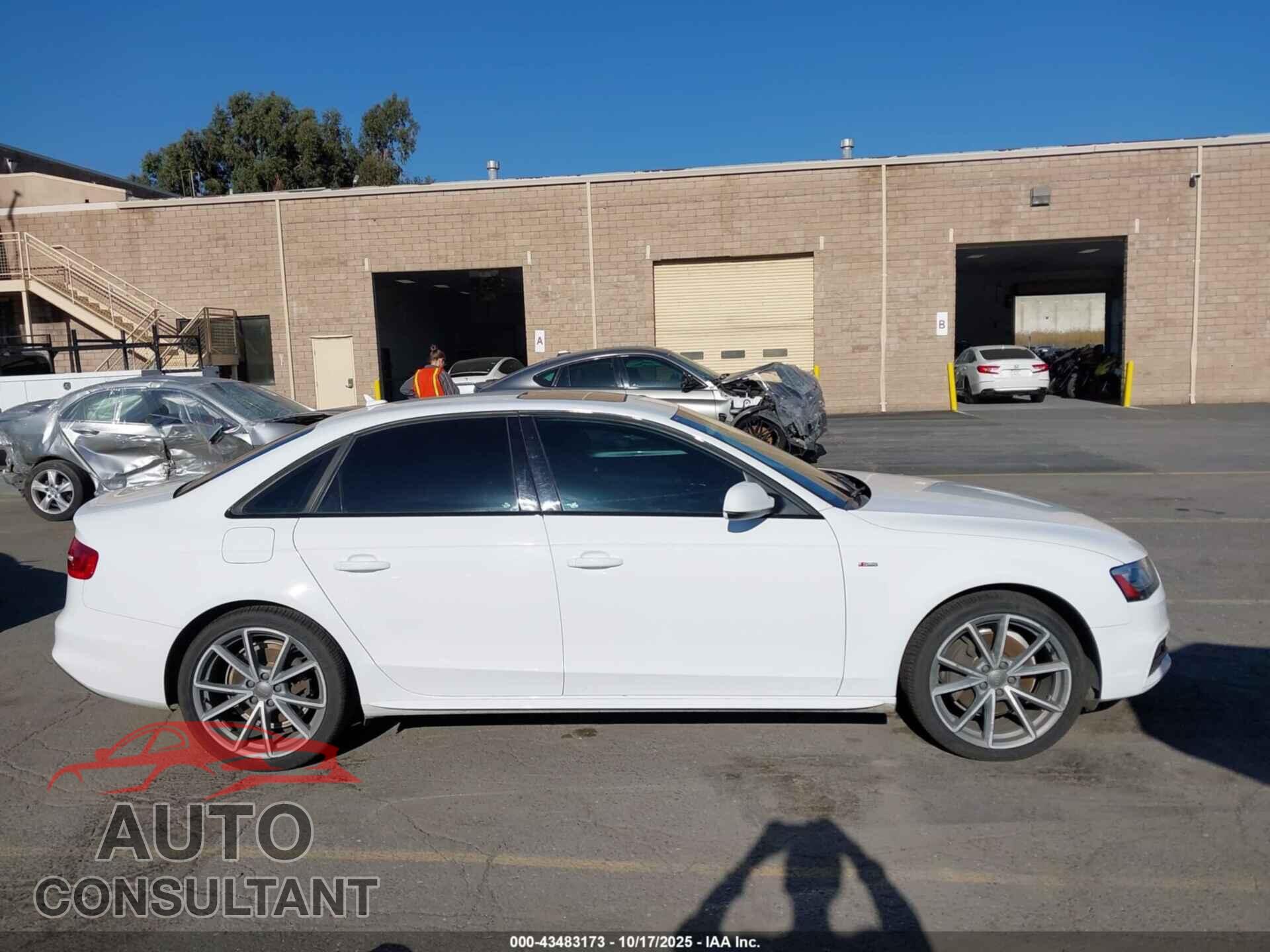 AUDI A4 2016 - WAUBFAFL2GN016564