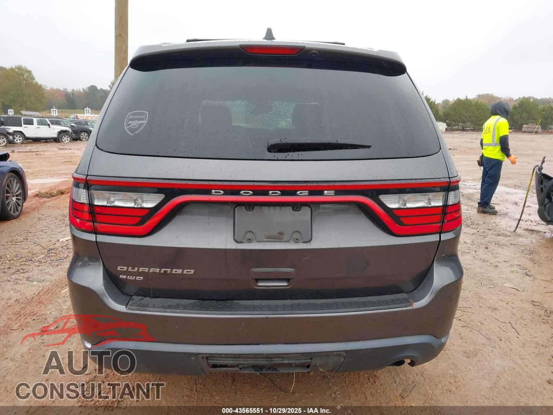 DODGE DURANGO 2017 - 1C4RDJAG5HC799460