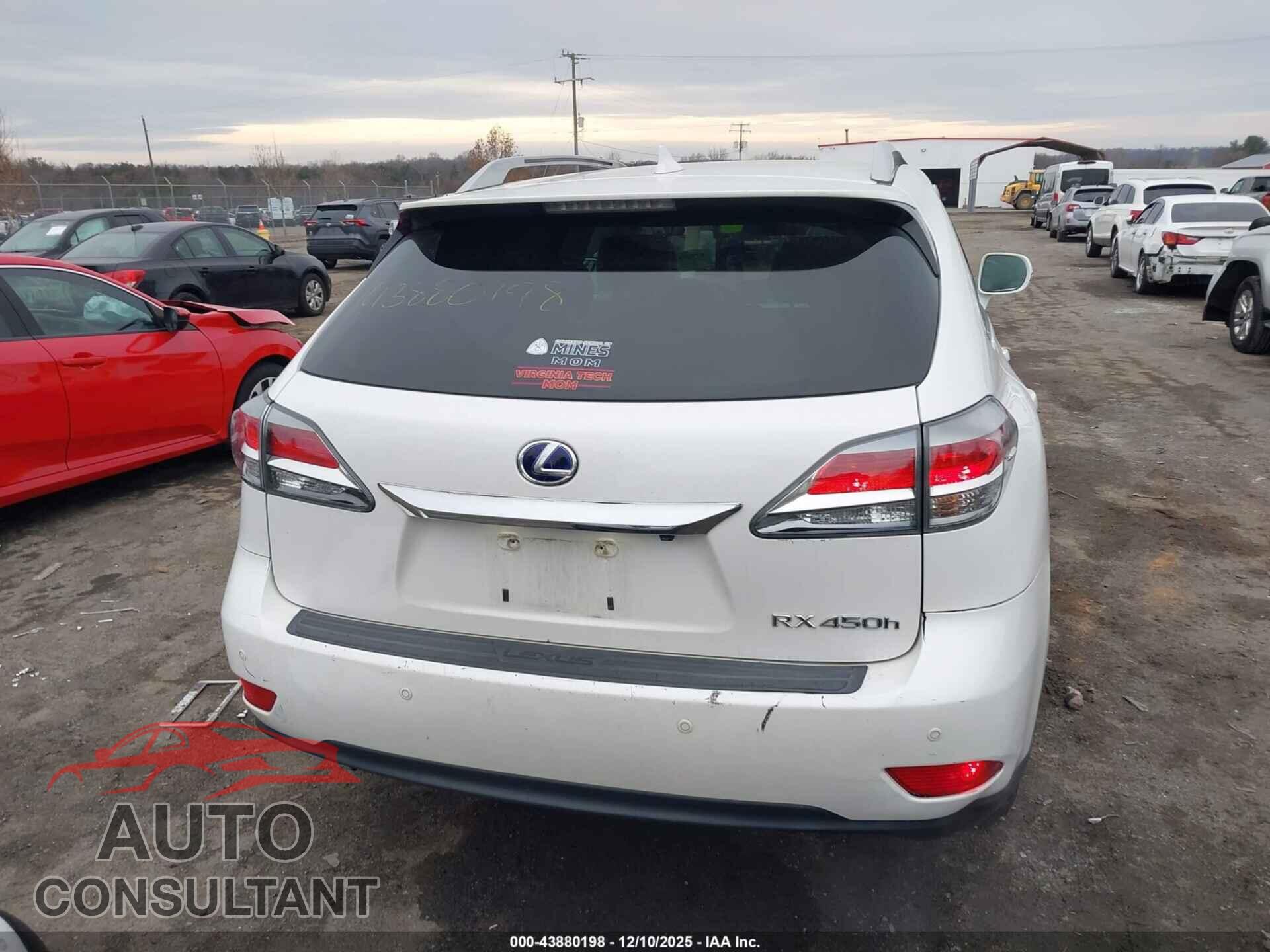 LEXUS RX 450H 2015 - 2T2BC1BA5FC007712