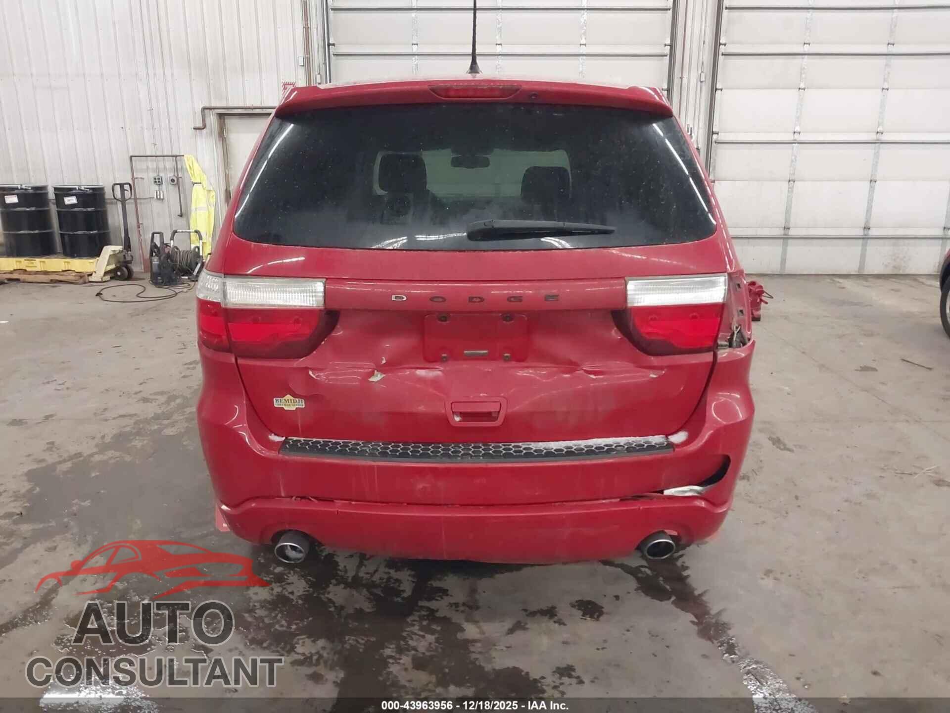 DODGE DURANGO 2013 - 1C4RDJAG2DC684874