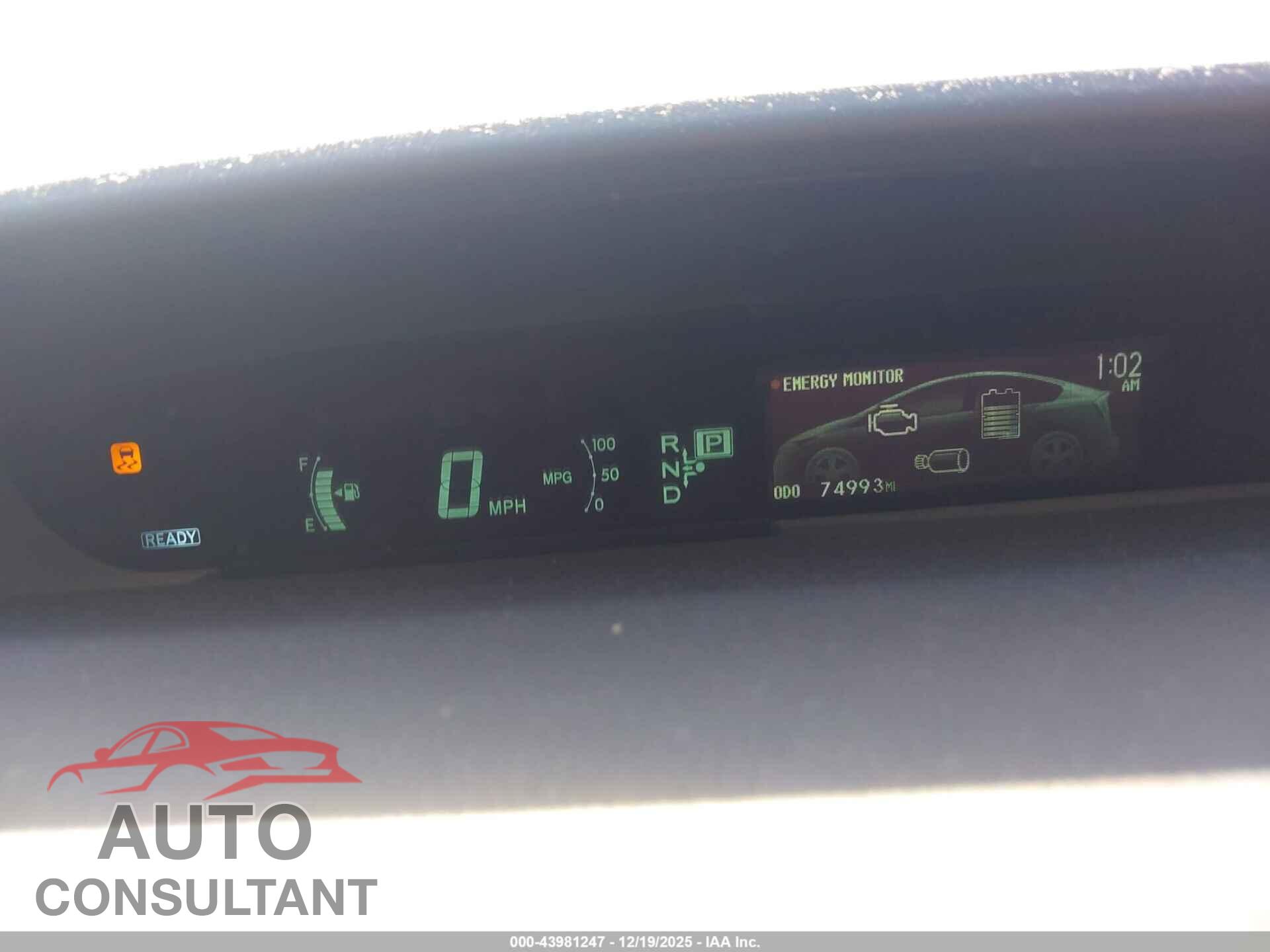 TOYOTA PRIUS 2015 - JTDKN3DU8F1982985