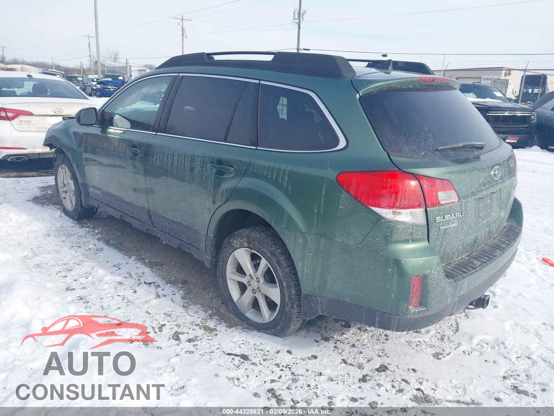 SUBARU OUTBACK 2014 - 4S4BRBCC7E3200150