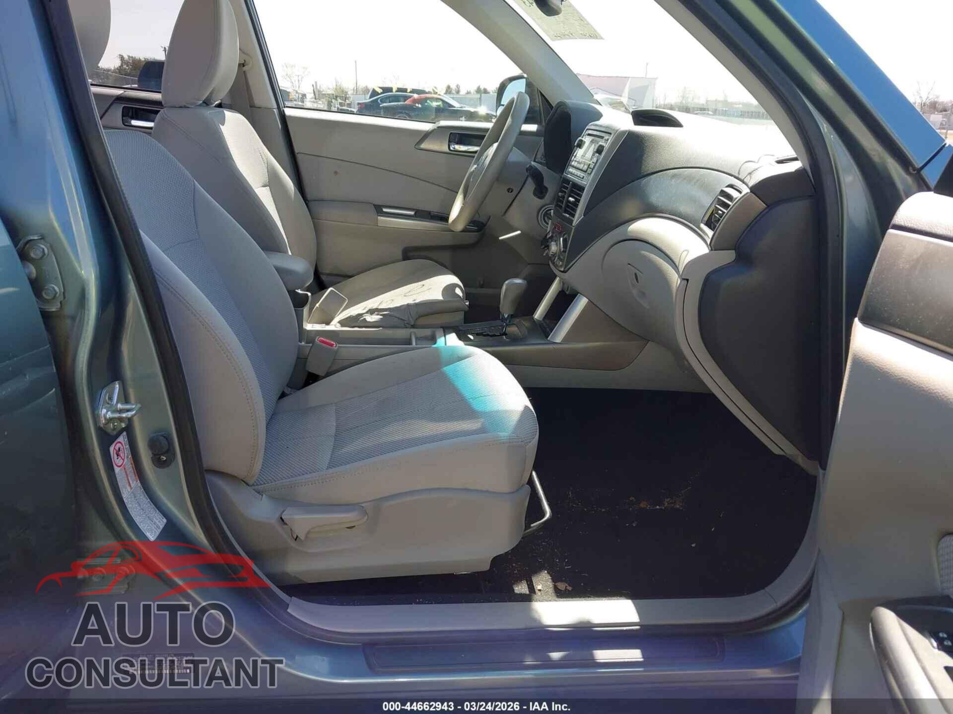 SUBARU FORESTER 2011 - JF2SHBDC2BH771289