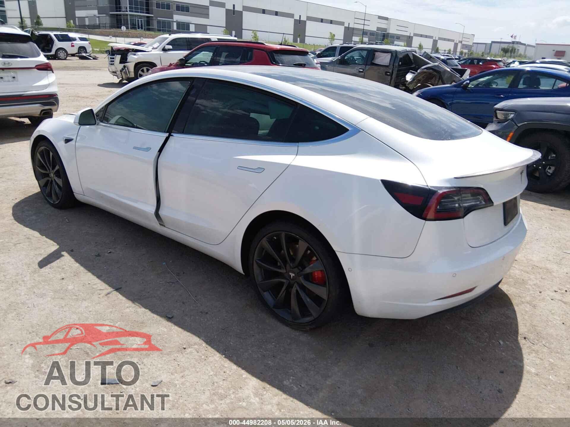 TESLA MODEL 3 2020 - 5YJ3E1EC3LF603196