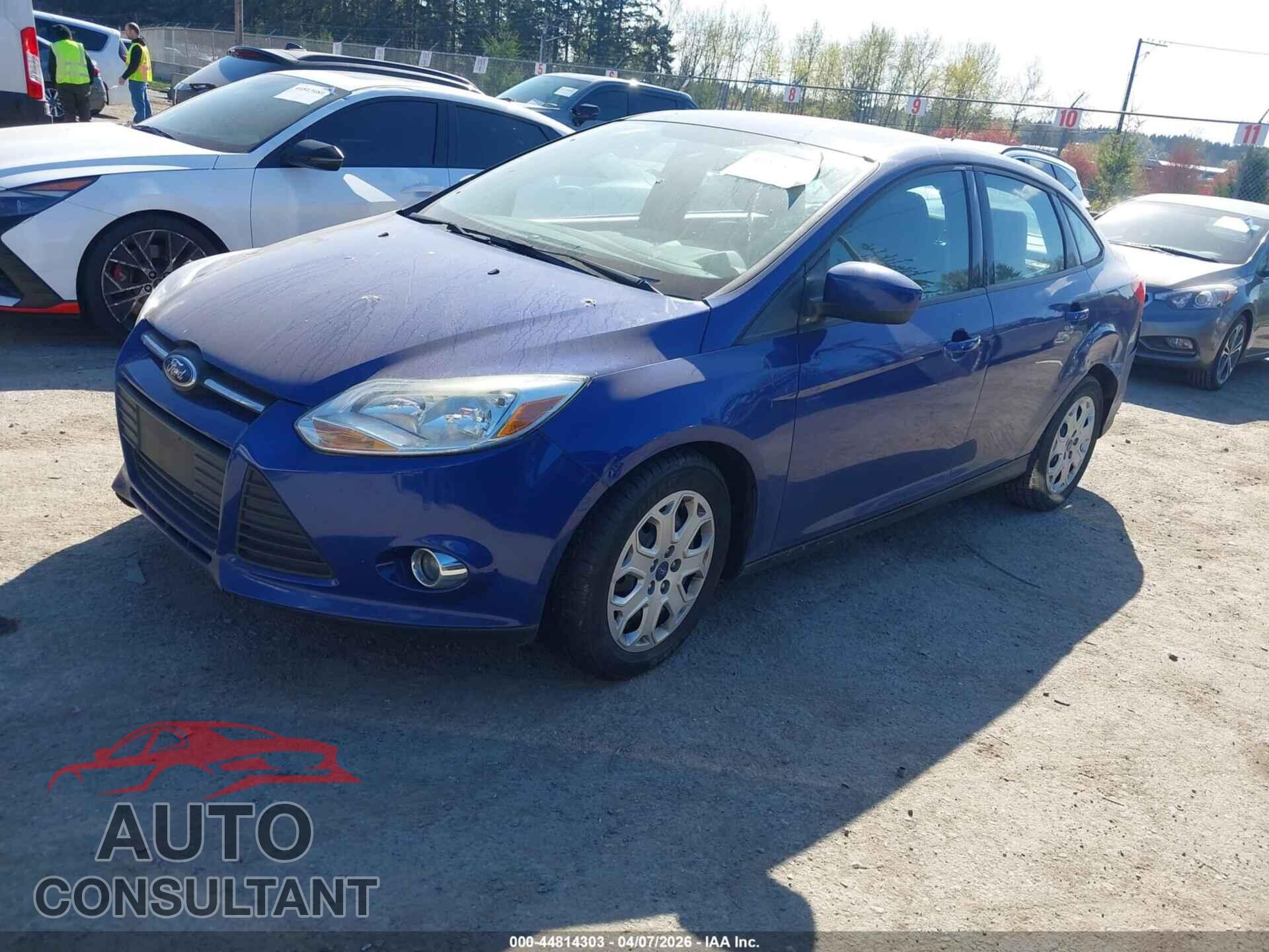 FORD FOCUS 2012 - 1FAHP3F2XCL470134