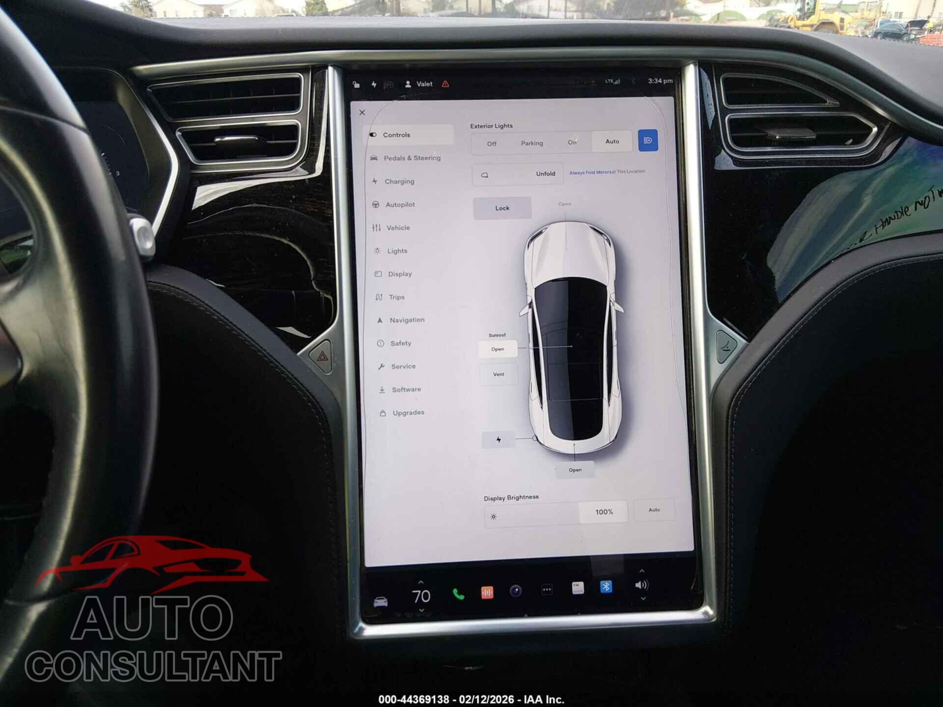 TESLA MODEL S 2016 - 5YJSA1E22GF149608