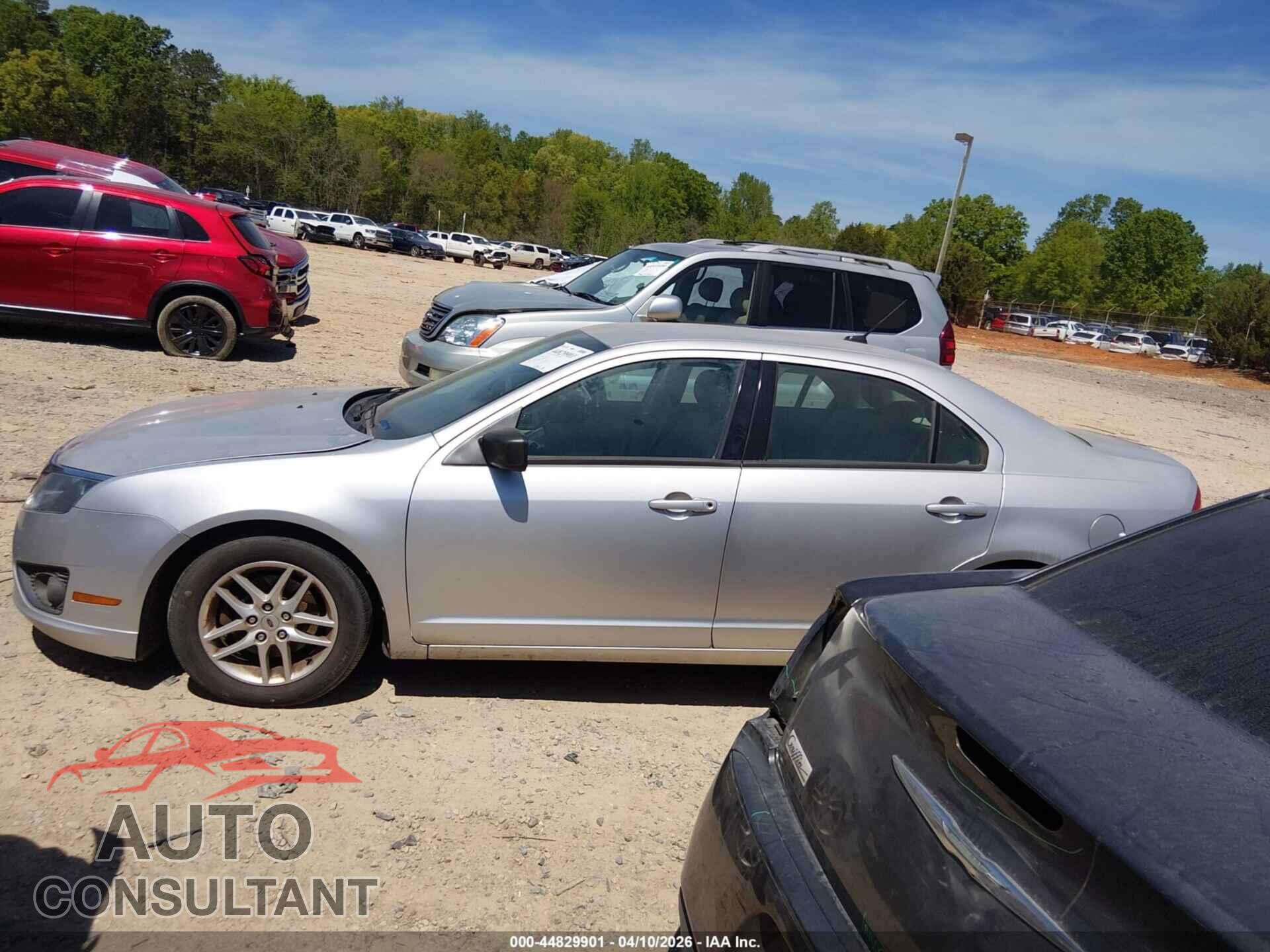 FORD FUSION 2012 - 3FAHP0GA3CR133911
