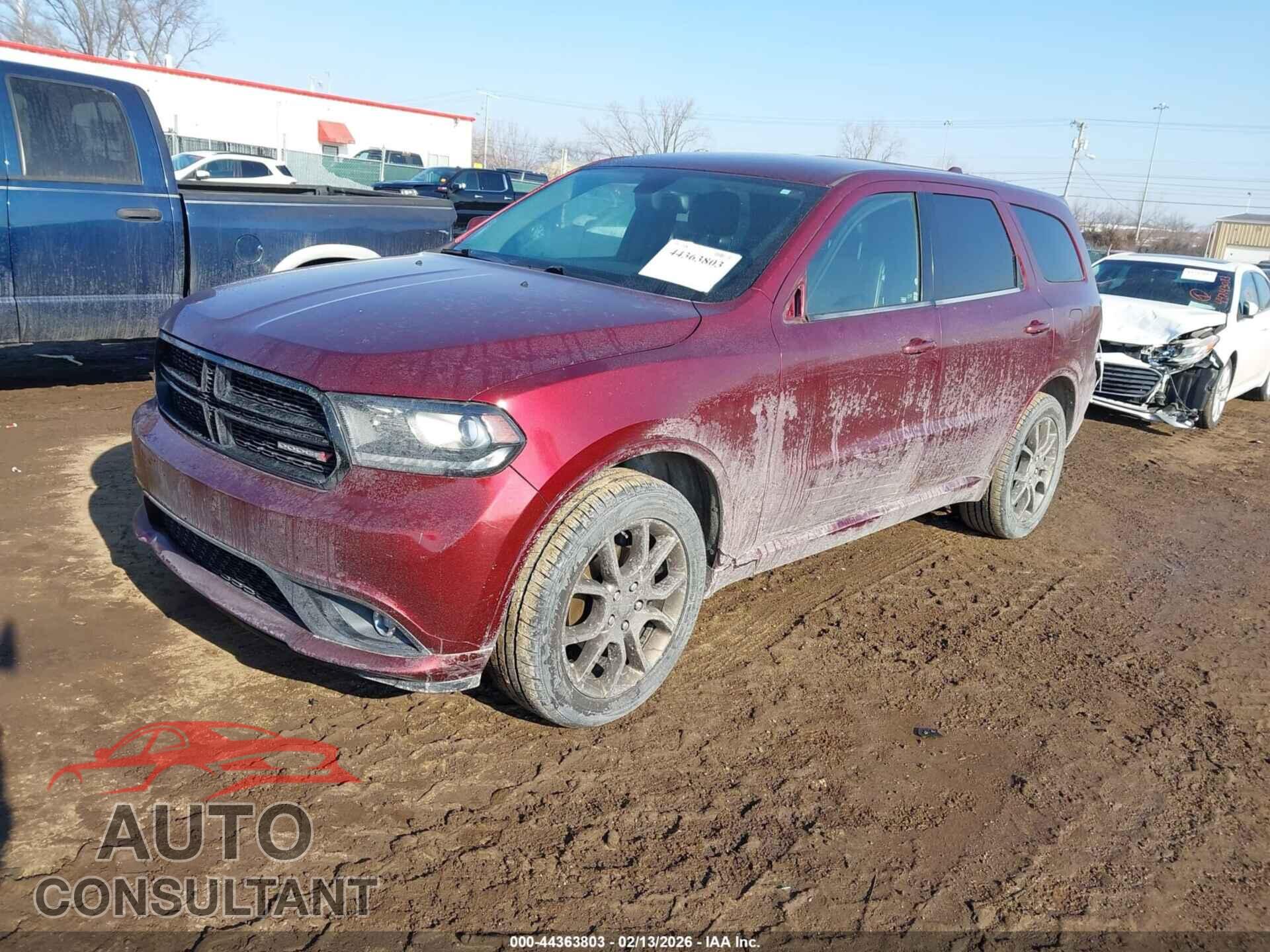 DODGE DURANGO 2016 - 1C4RDJDG0GC430323