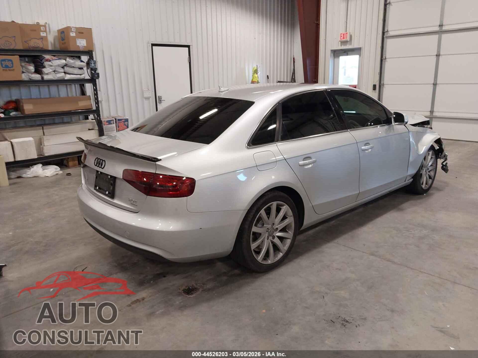 AUDI A4 2013 - WAUFFAFL2DN019171