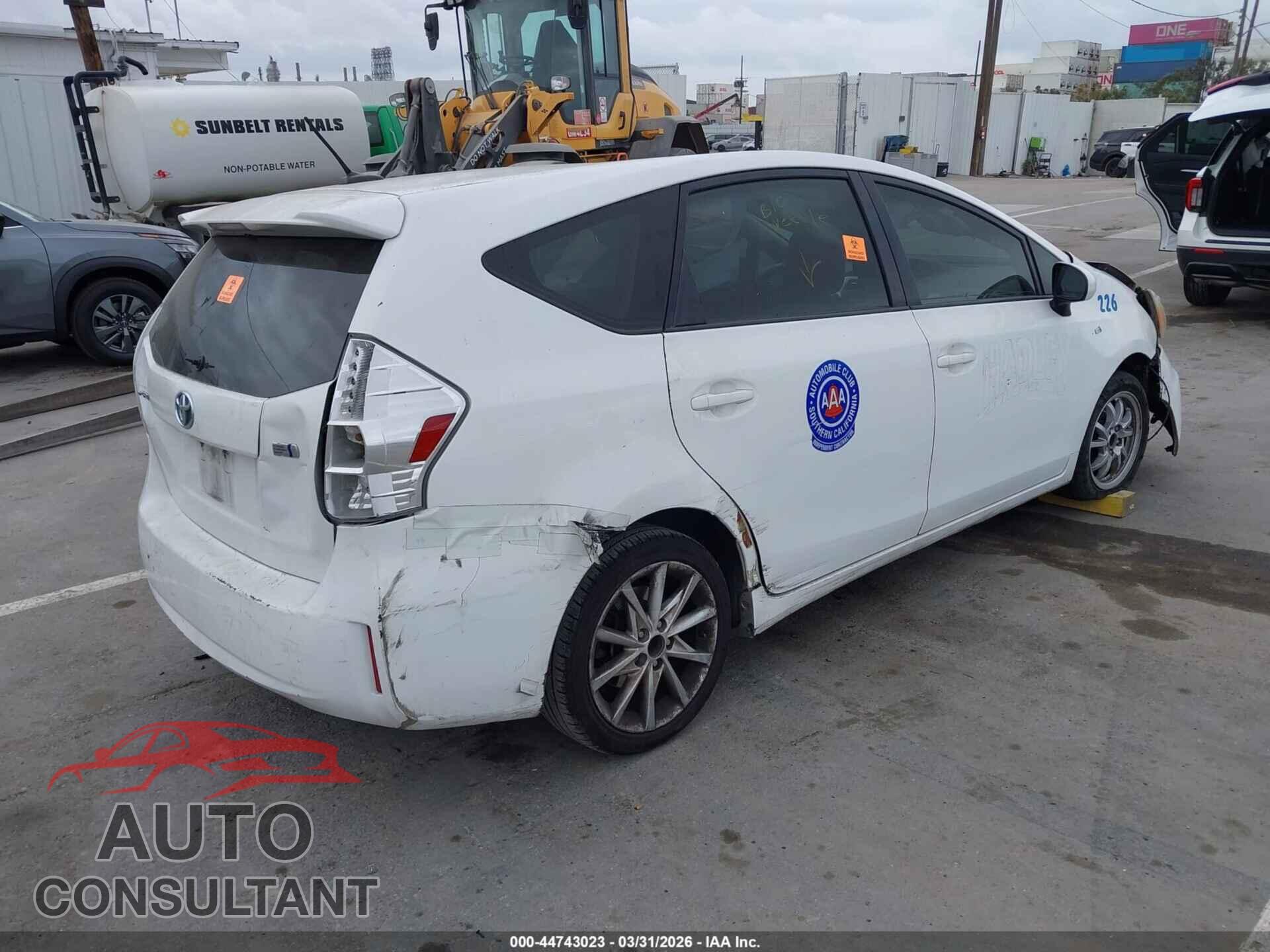 TOYOTA PRIUS V 2014 - JTDZN3EU4E3331661