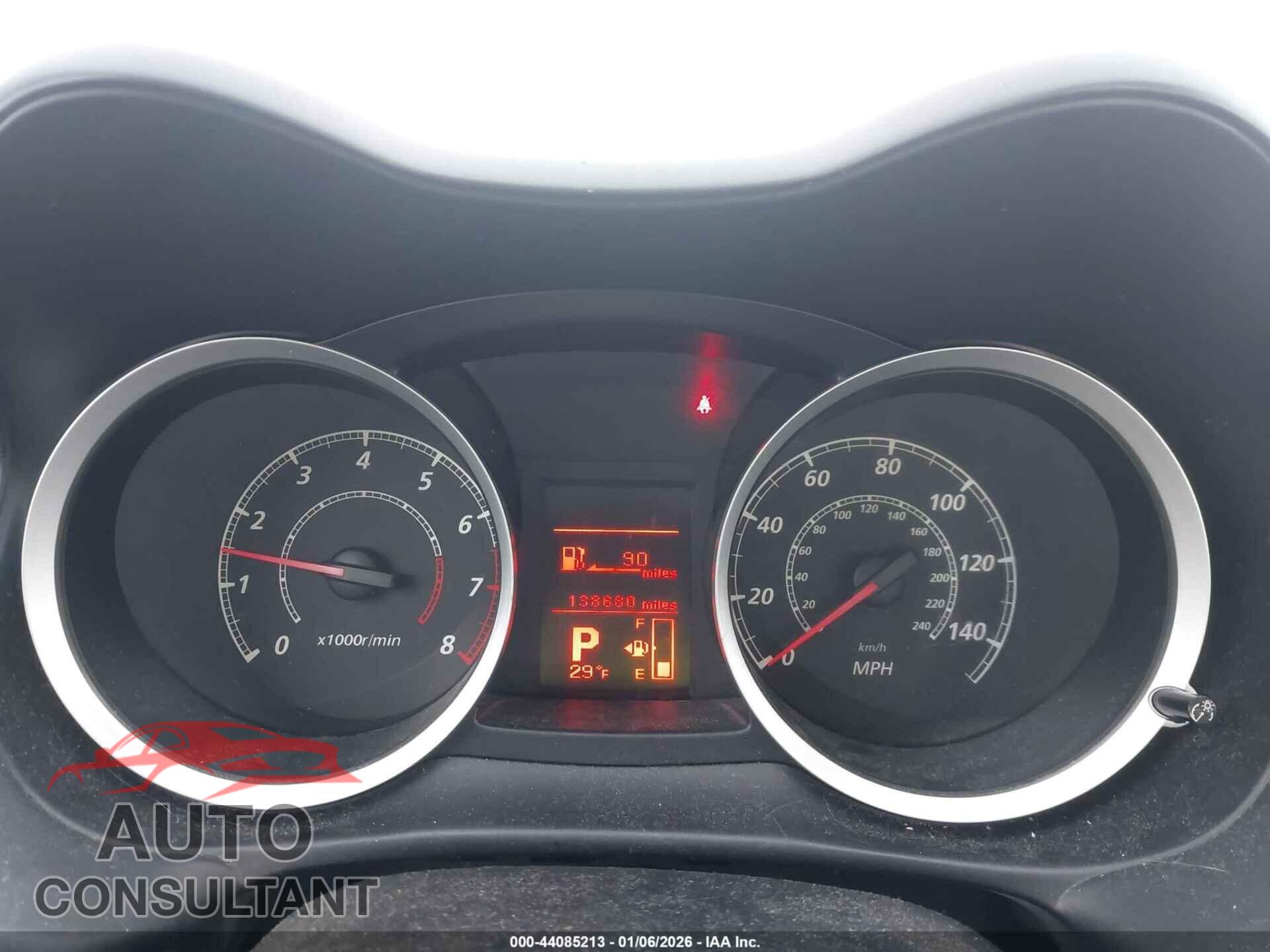 MITSUBISHI LANCER 2013 - JA32U2FU2DU020766