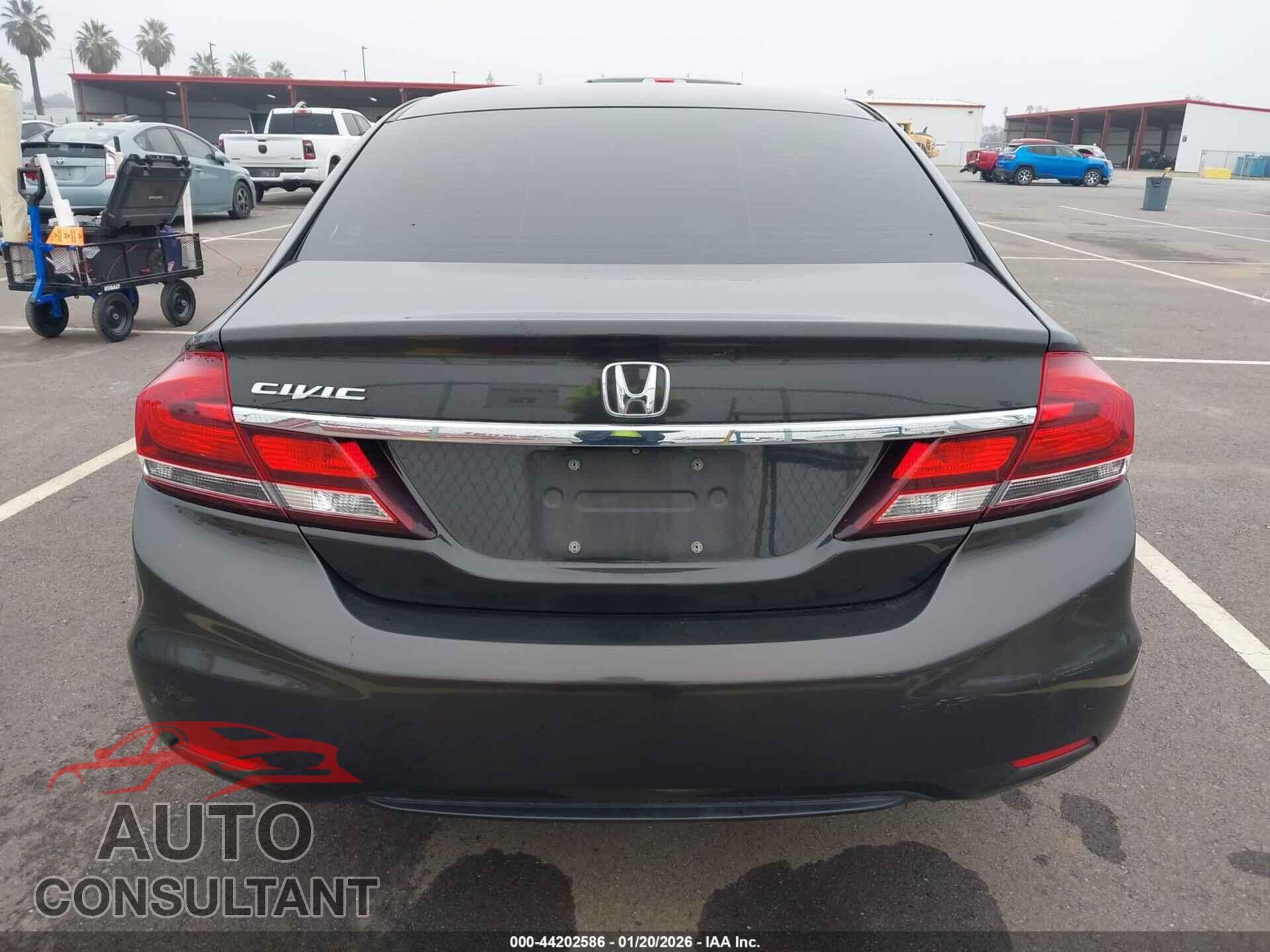 HONDA CIVIC 2013 - 19XFB2F52DE258326