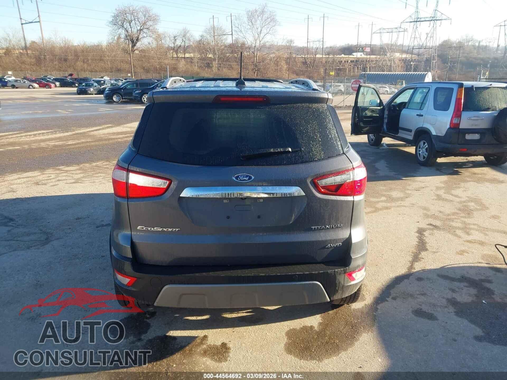 FORD ECOSPORT 2019 - MAJ6S3KL5KC283564