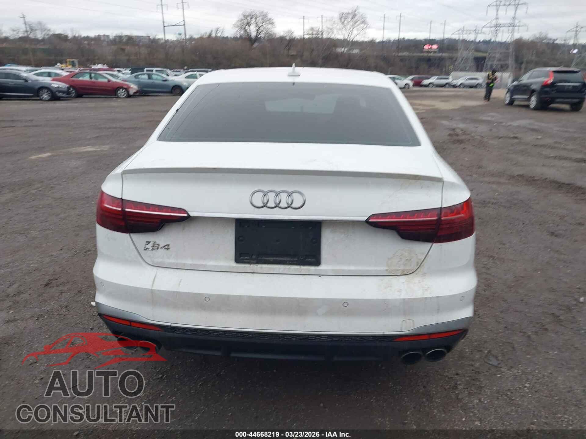 AUDI S4 2020 - WAUB4AF46LA041502