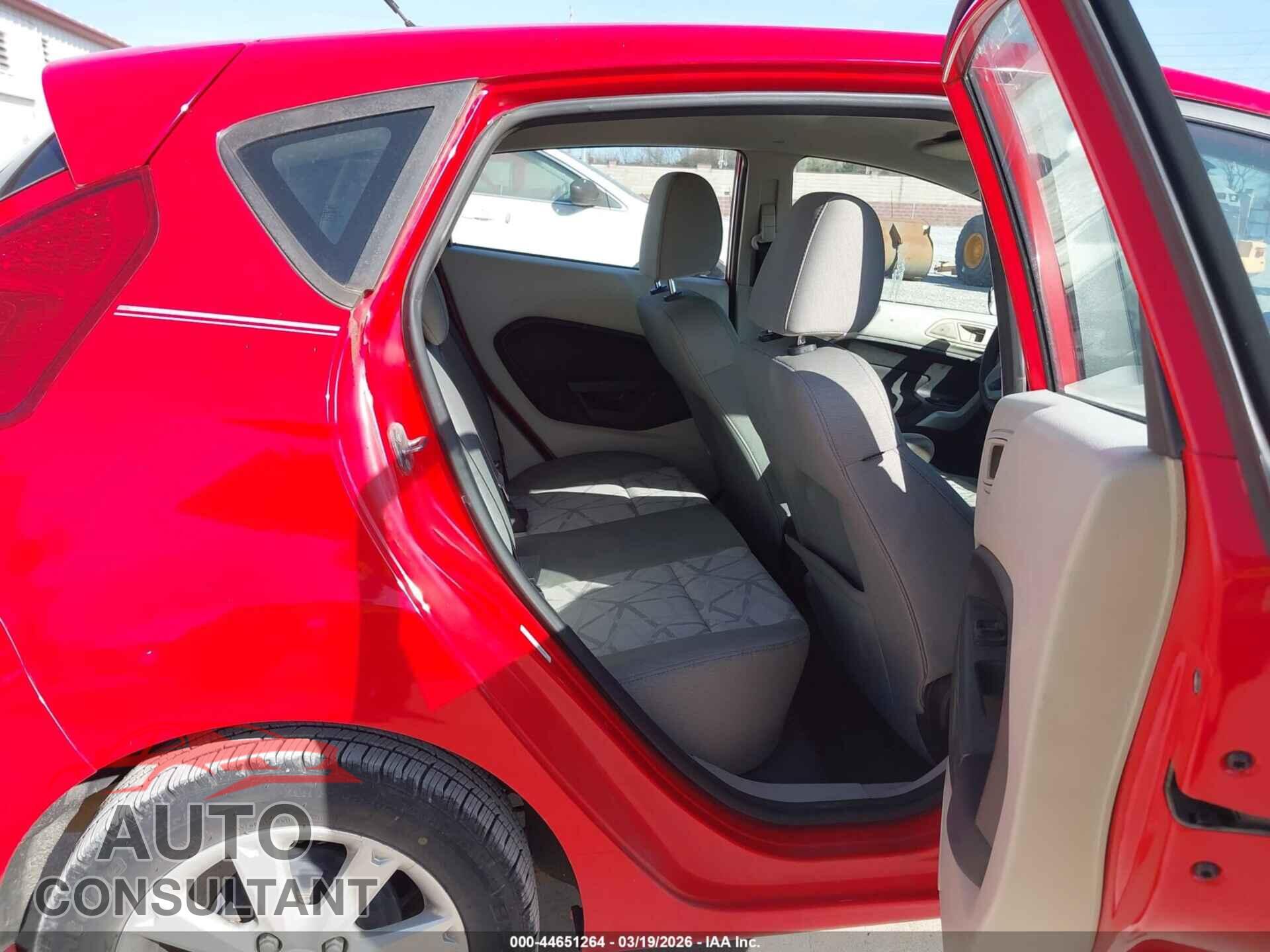 FORD FIESTA 2012 - 3FADP4EJ6CM218411