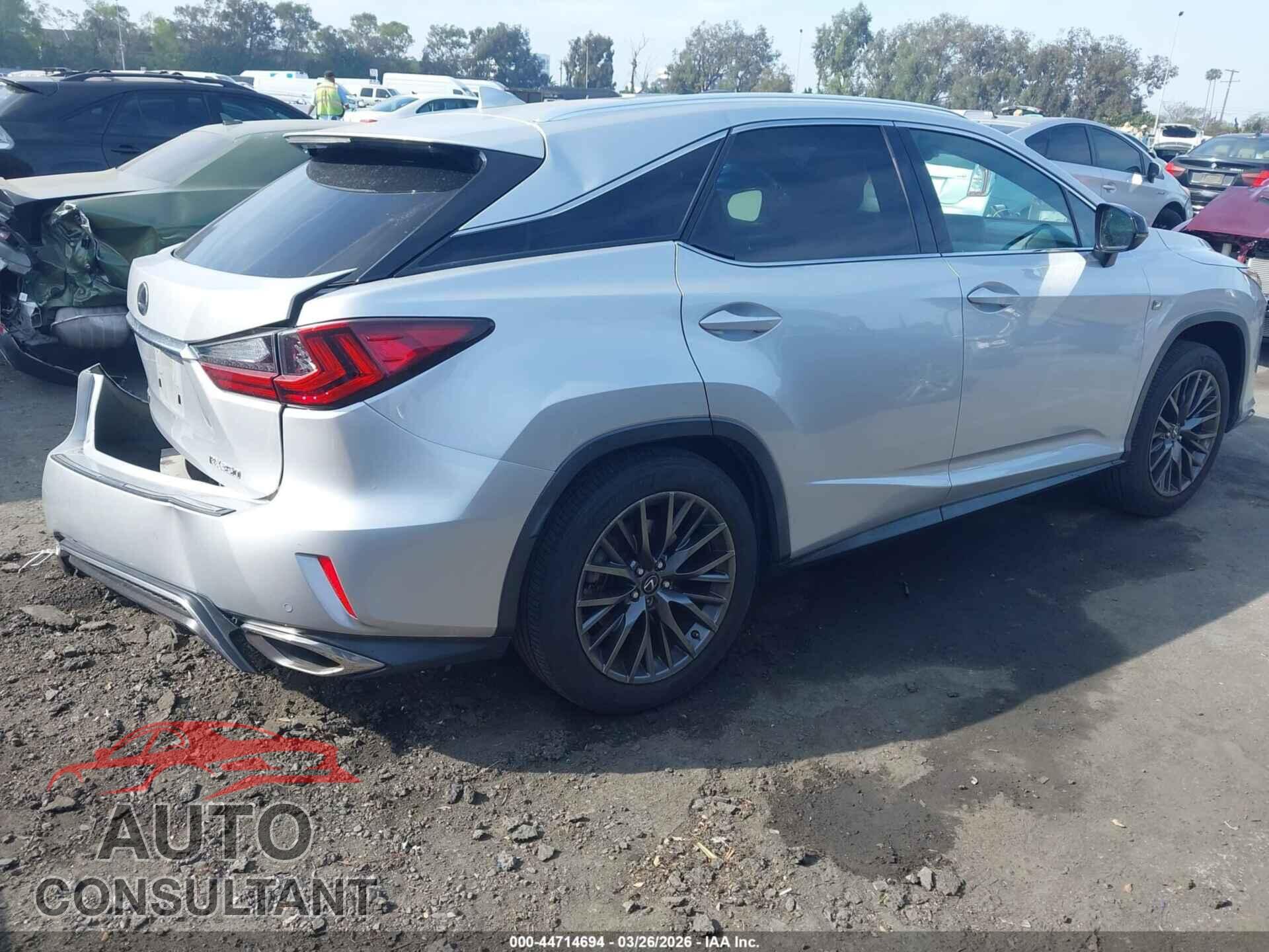 LEXUS RX 350 2016 - 2T2BZMCA0GC046112