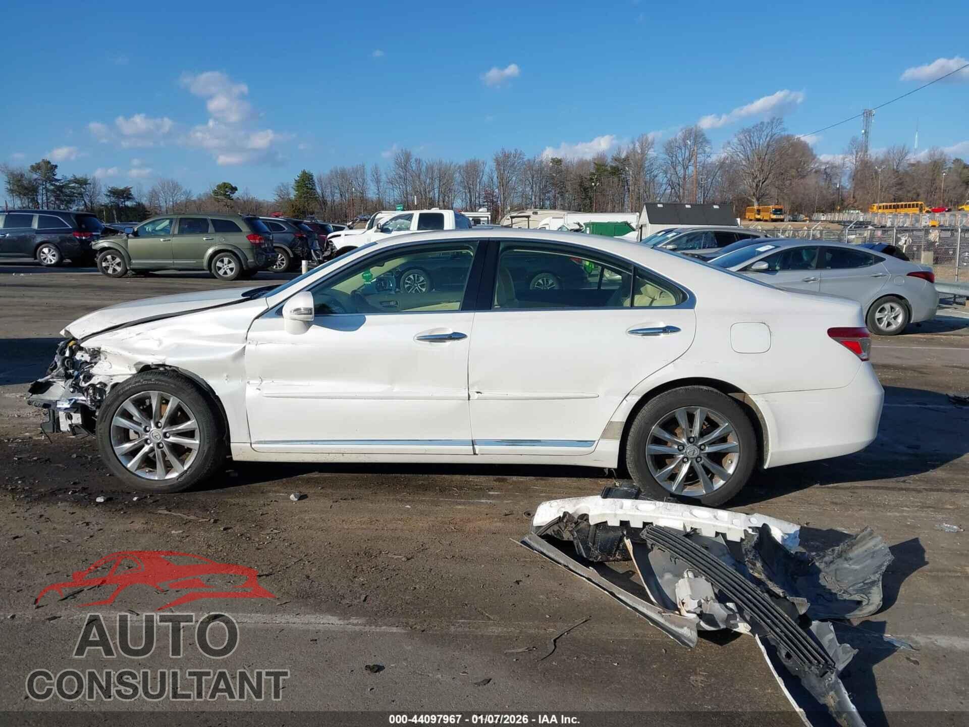 LEXUS ES 350 2011 - JTHBK1EG6B2425159