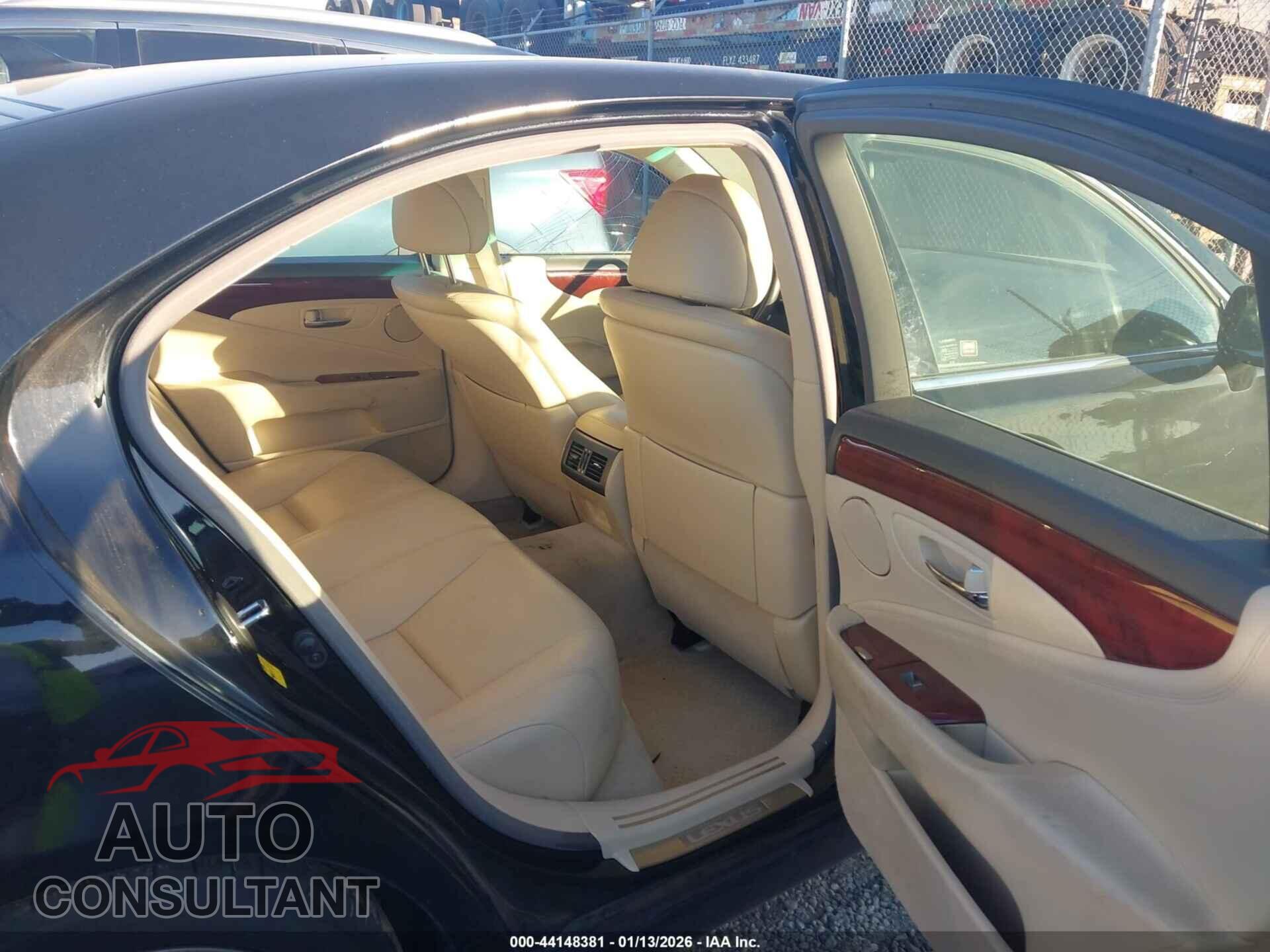 LEXUS LS 460 2010 - JTHBL5EF4A5093358