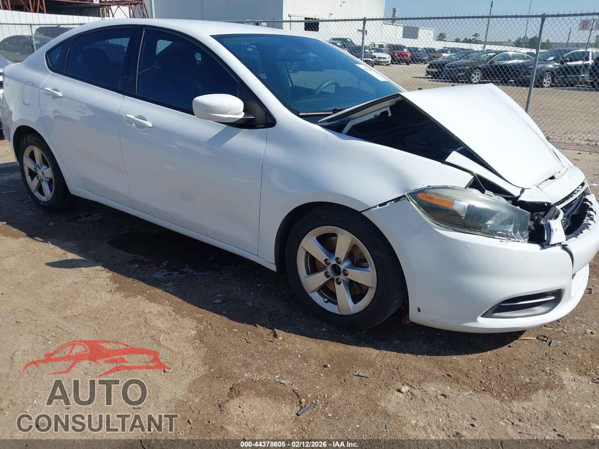 DODGE DART 2015 - 1C3CDFBB2FD251532