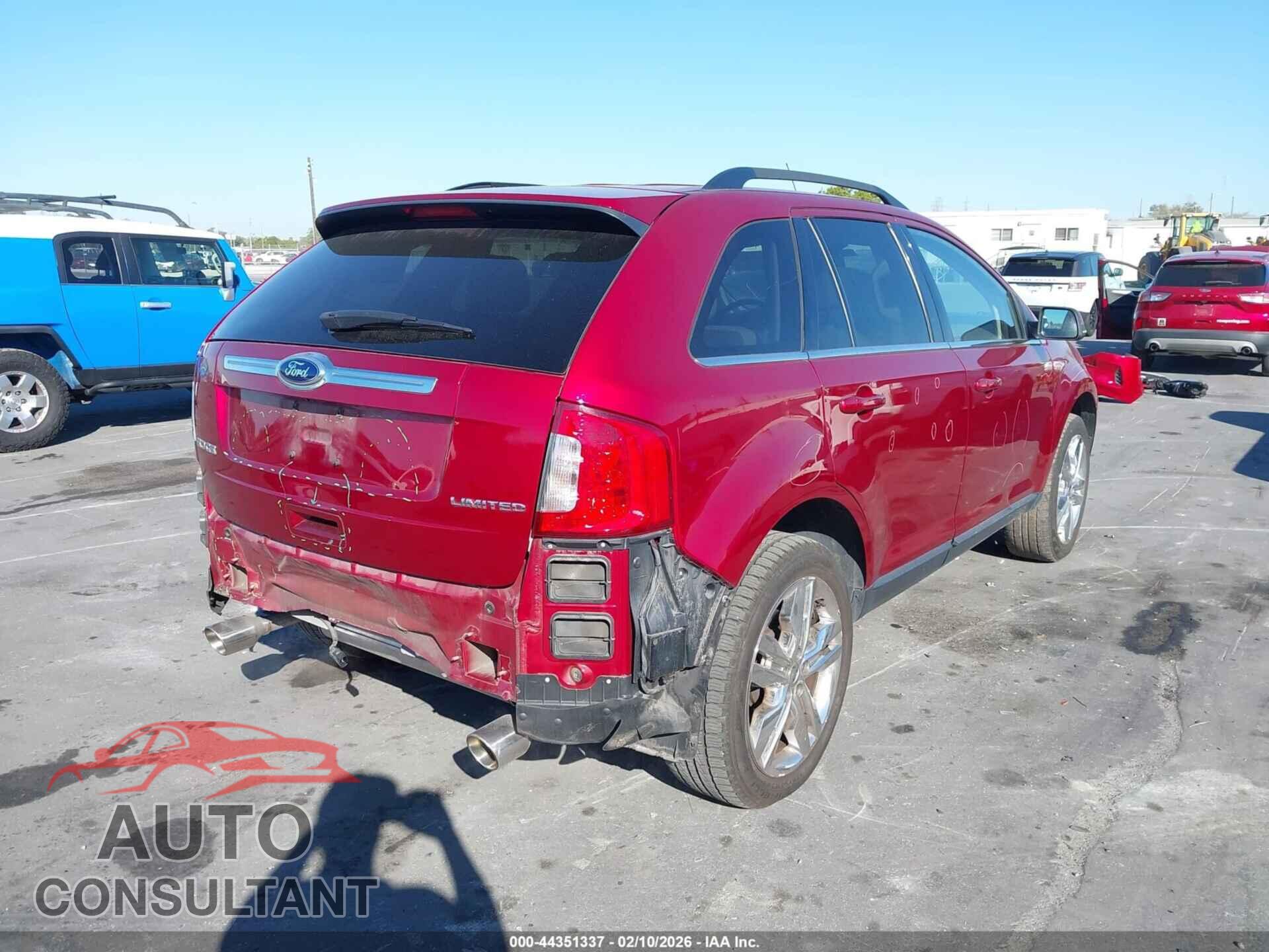 FORD EDGE 2013 - 2FMDK3KC9DBC15901