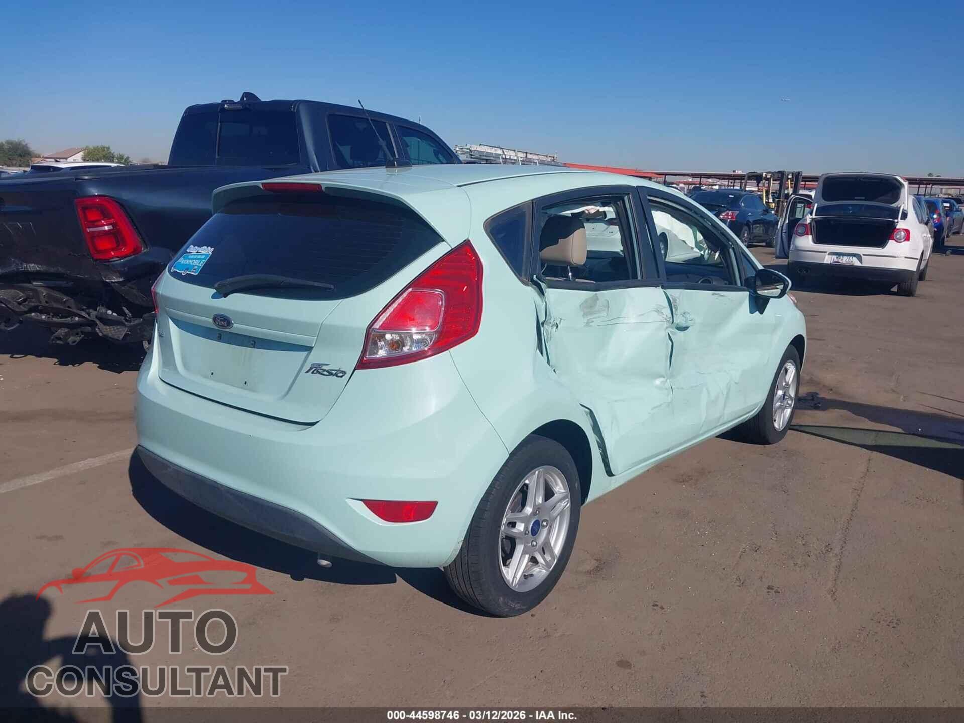 FORD FIESTA 2017 - 3FADP4EJ7HM143256