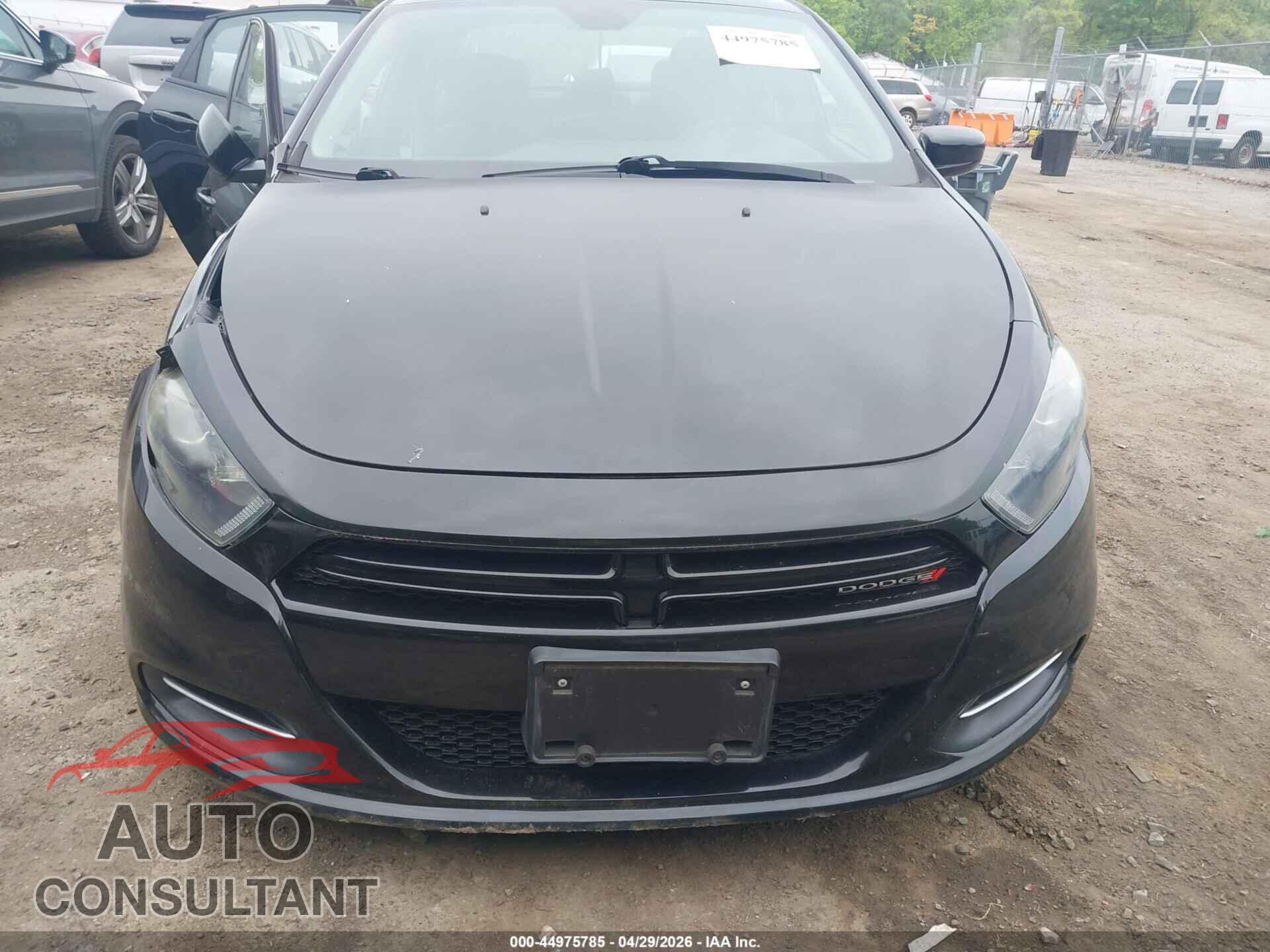 DODGE DART 2016 - 1C3CDFBB8GD694558